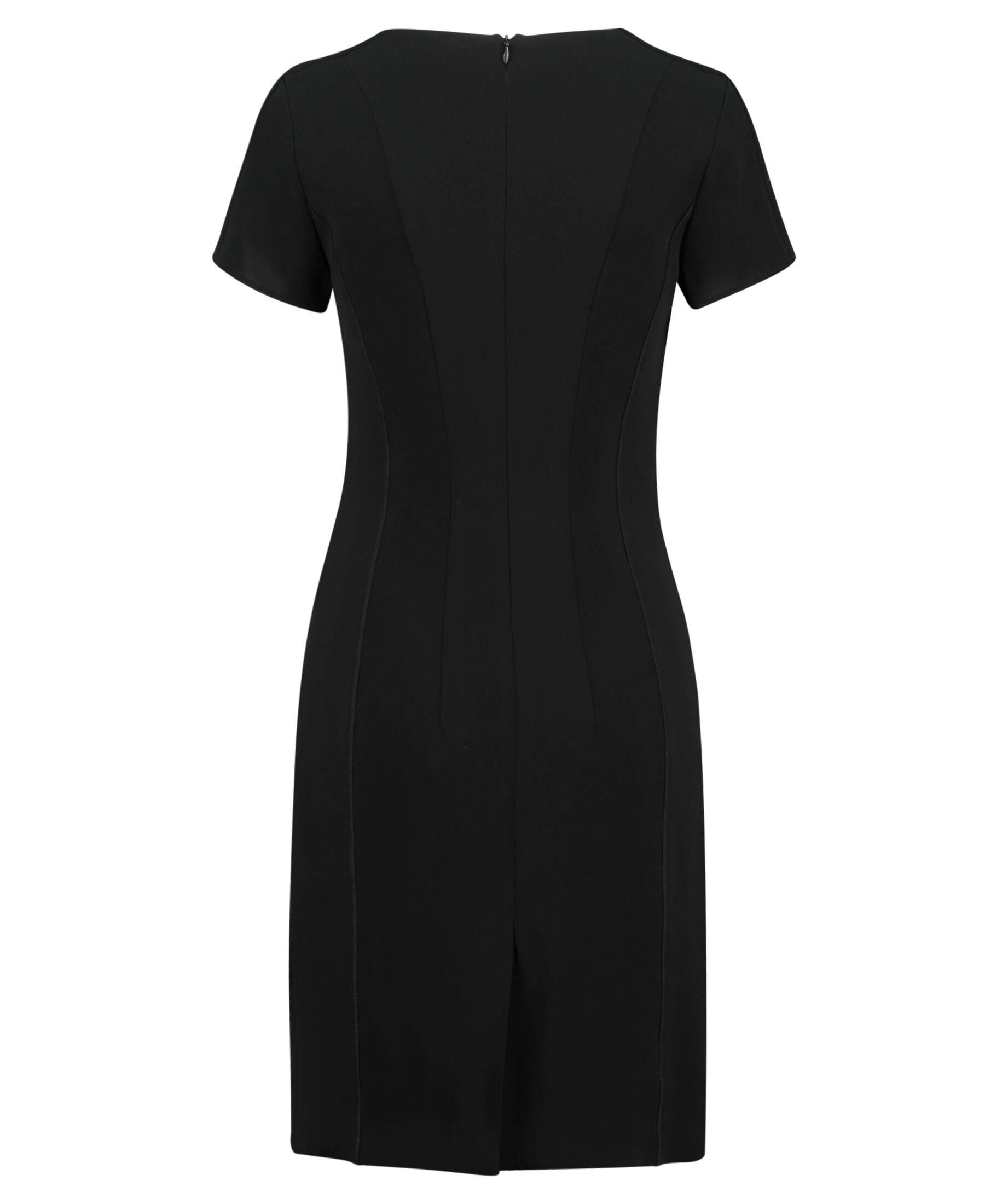 Hobemty Damen Etuikleid Mit V-Ausschnitt - Elegantes Bürokleid