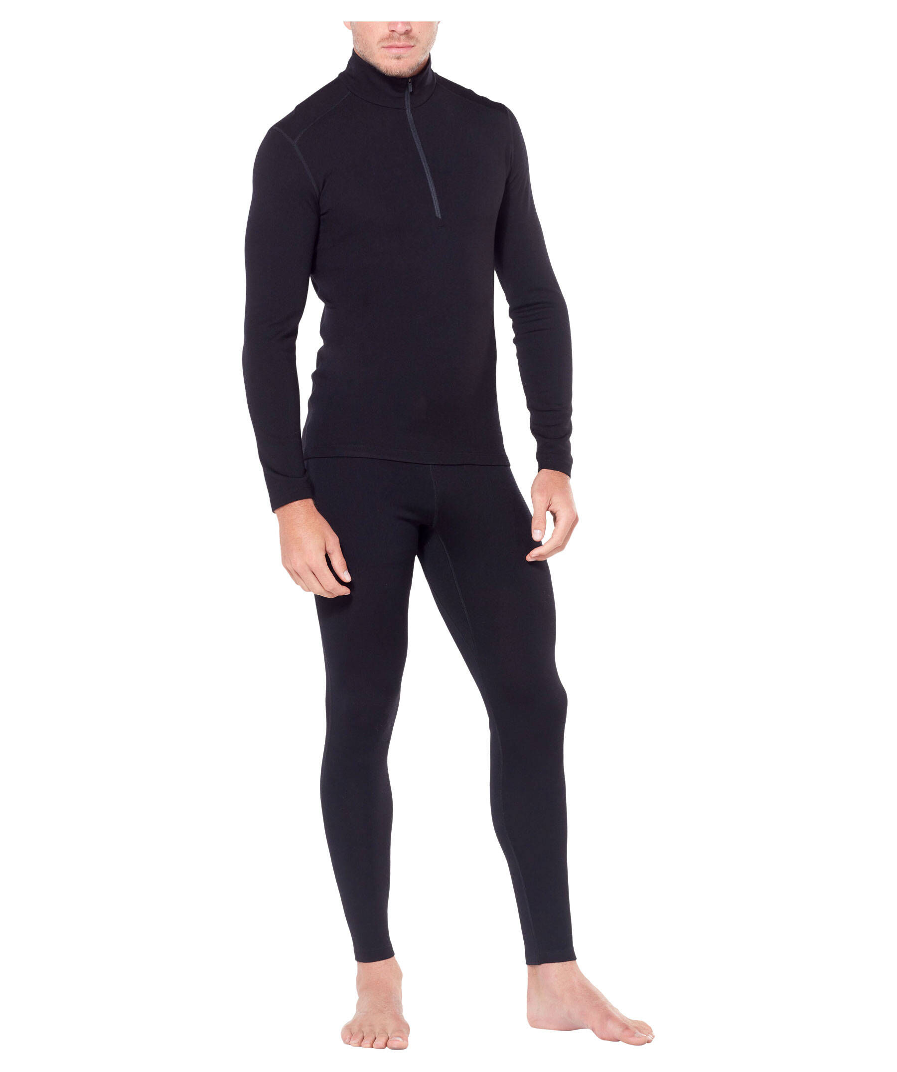 Icebreaker 260 TECH Leggings With Fly Men Black Ab  Produktbild-Vorschau 8