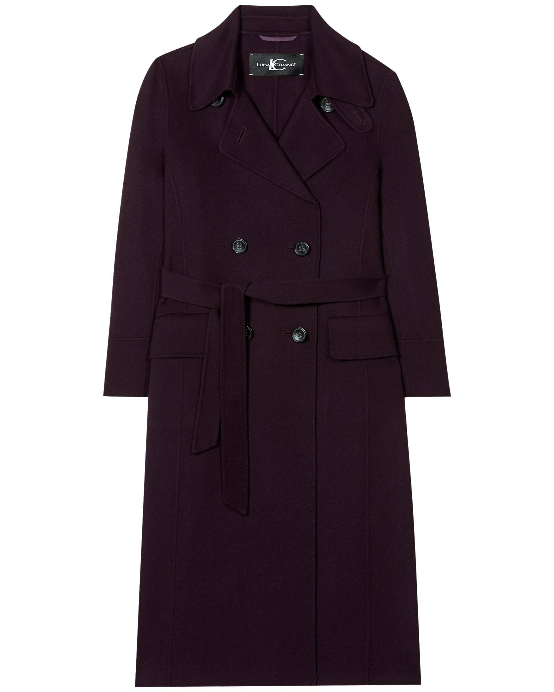 Wollmantel Luisa Cerano Mantel Luisa Cerano Wollmantel Hellblau Lang  Trenchcoat Wollmantel Blau