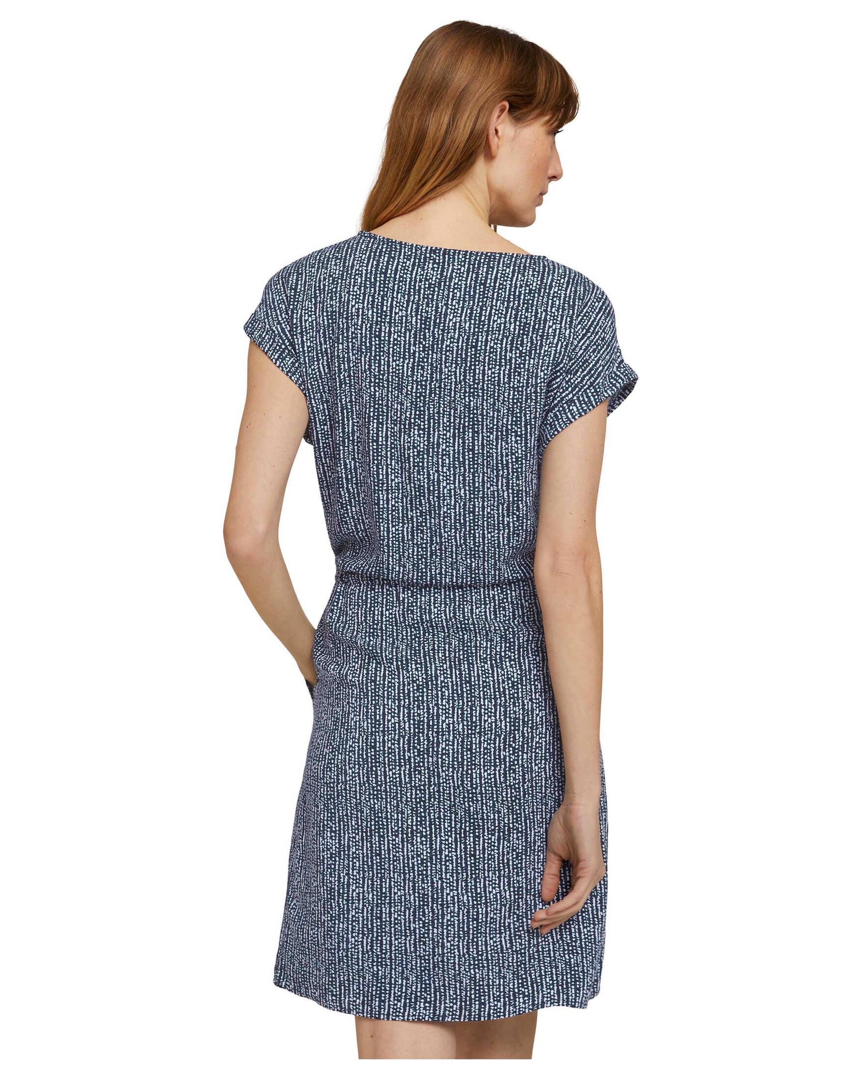 TOM TAILOR Damen Kleid Langarm - Nachhaltige Mode Von XS Bis 3XL