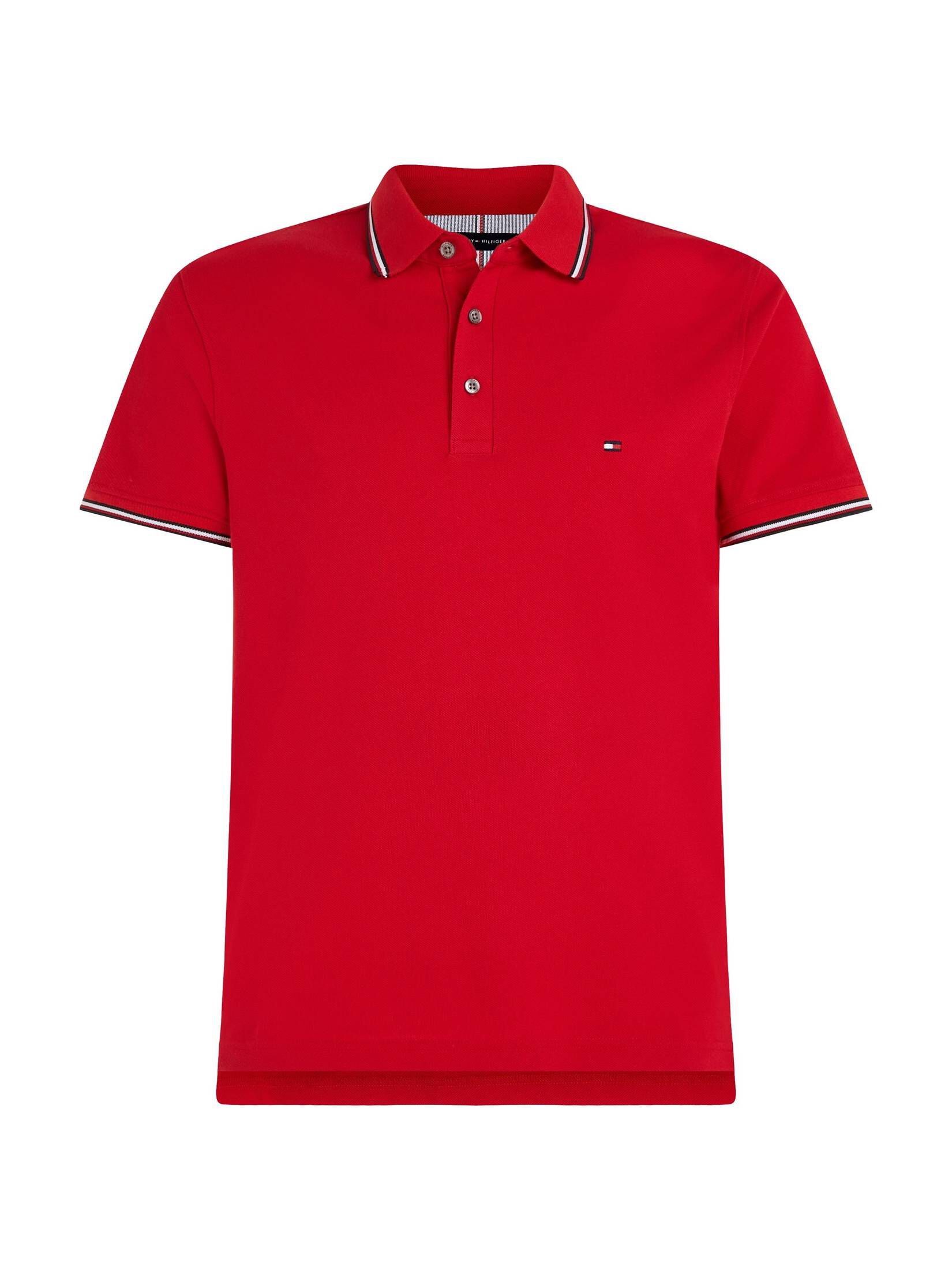 Tommy Hilfiger Poloshirt Rot XL