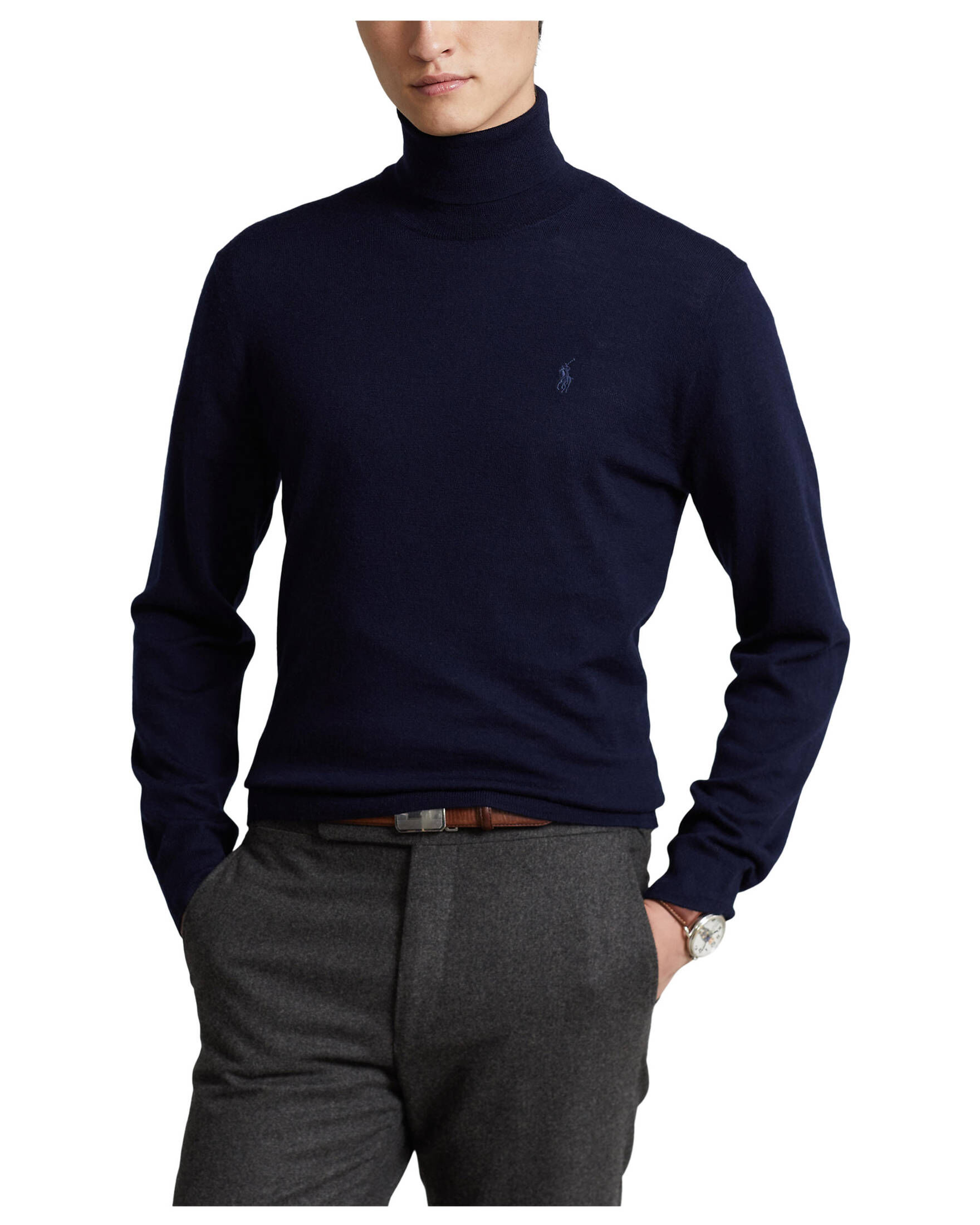 LinvMe Herren Unterhemd Ärmellos - Rollkragen Langarm Dessous