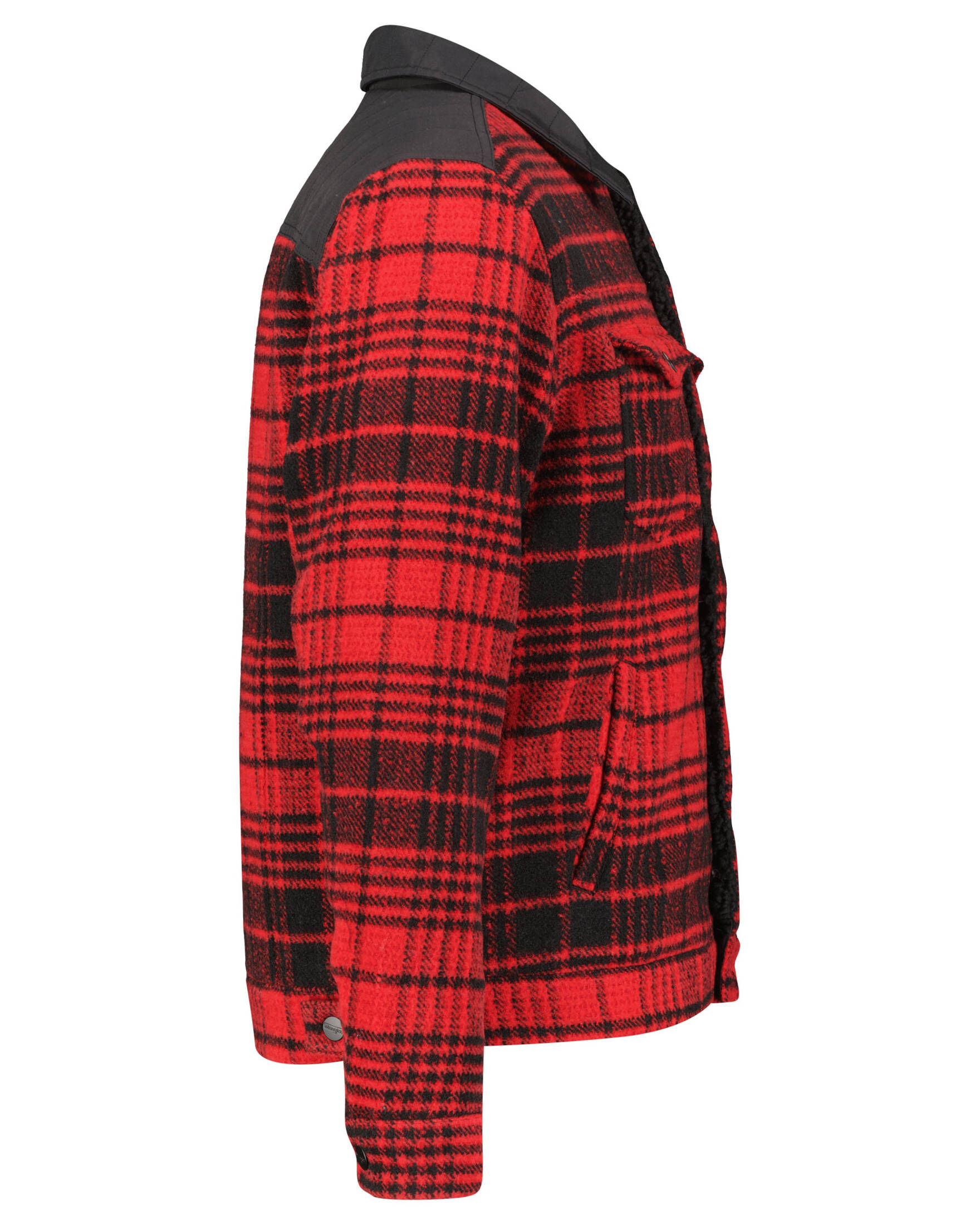 Wrangler Jeans Jacke Herren Western-Trucker-Jacke Aus Kunstleder