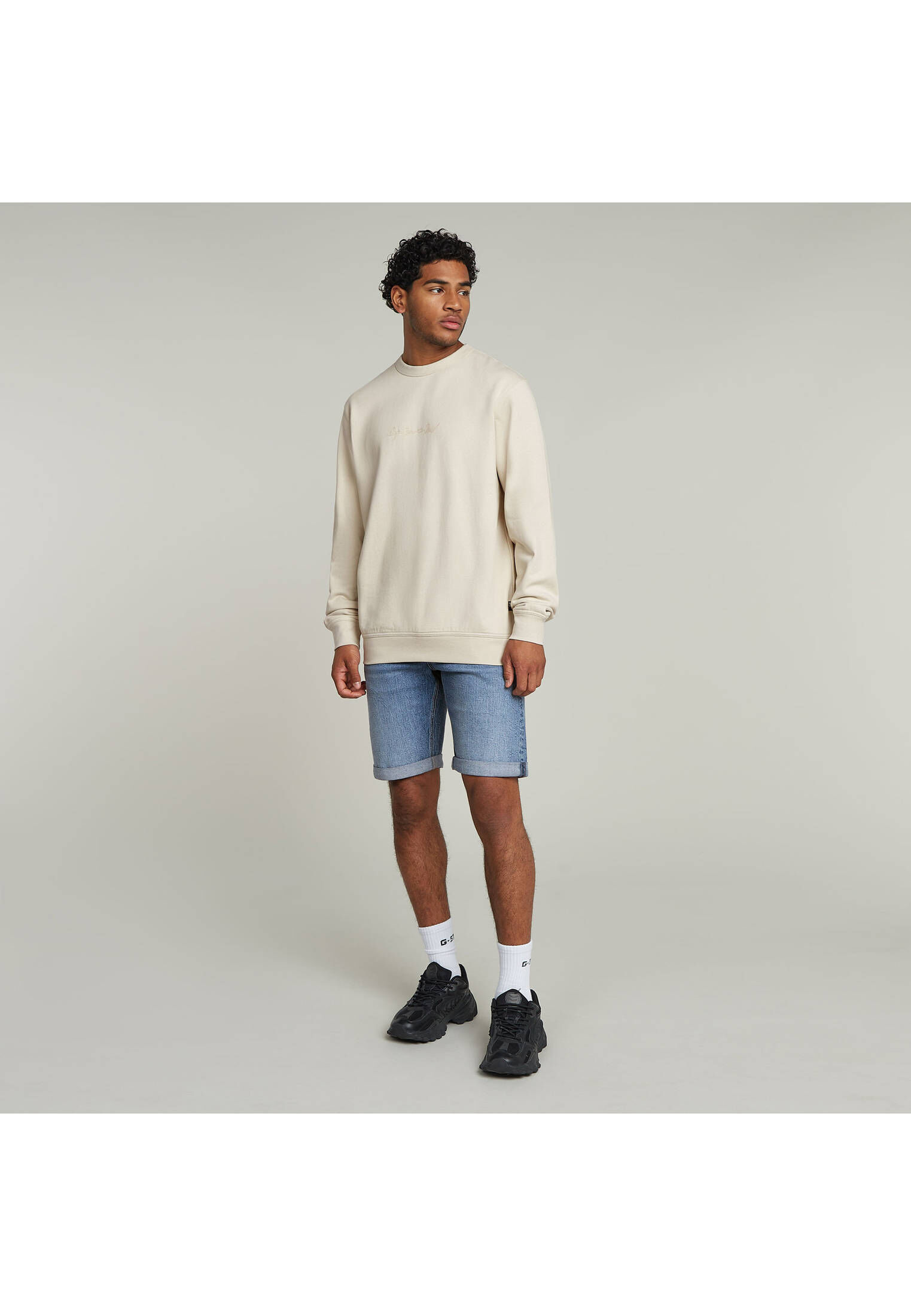 G-Star mosa denim shorts in sage | ASOS