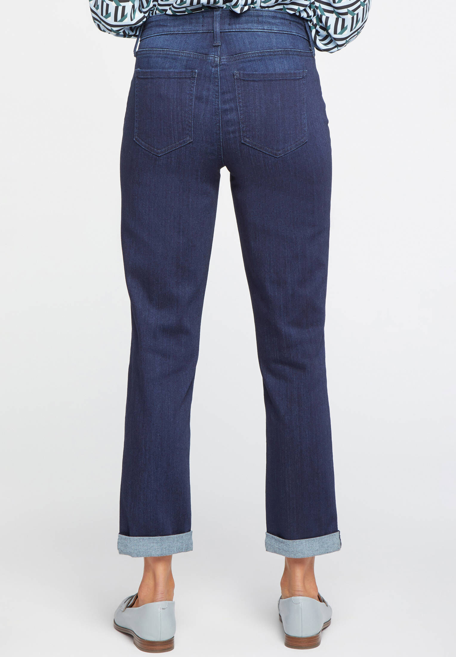 NYDJ Damen Jeans Margot Girlfriend in Blau kaufen engelhorn