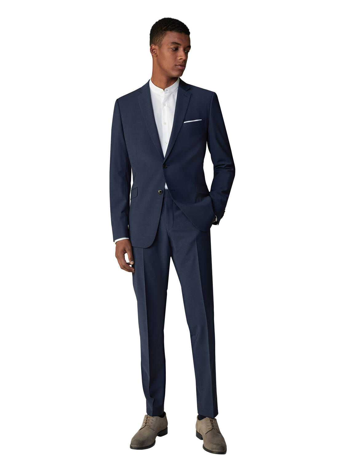 Pantaloni Strellson Premium Mercer - Blu, Taglia 50, Uomo, Lavabile A Secco - Foto 4