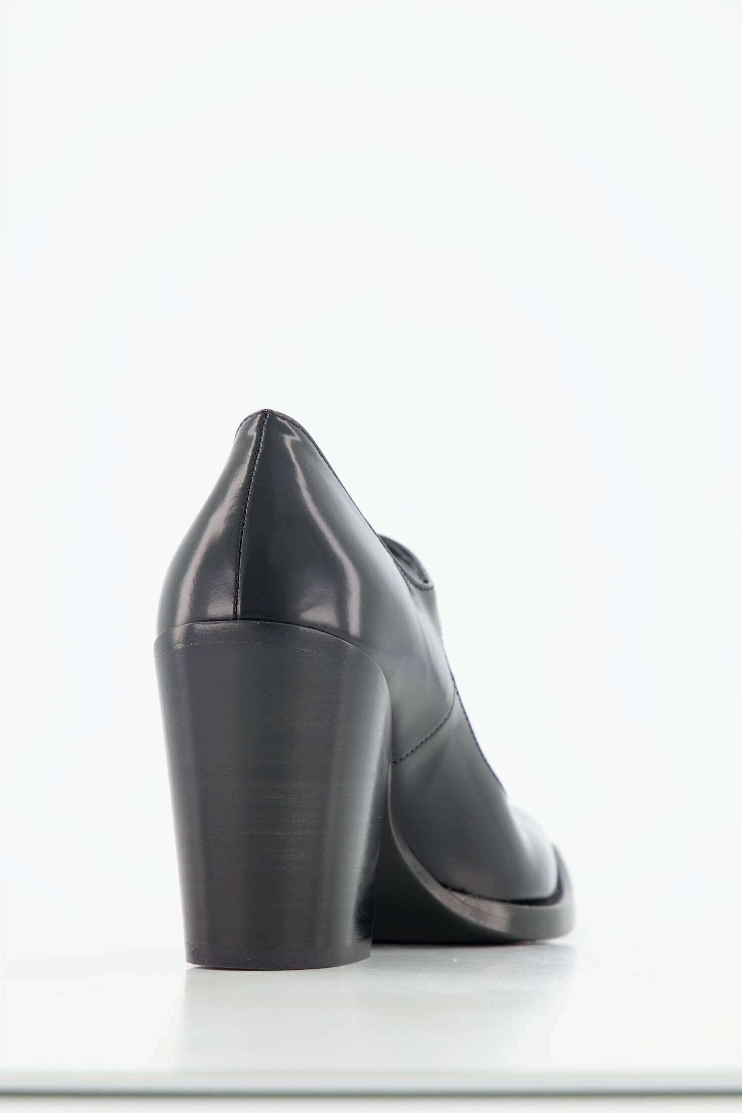 LAMODA Damen Secret Garden Mary Jane – Vegane Chunky Shoes In Schwarz