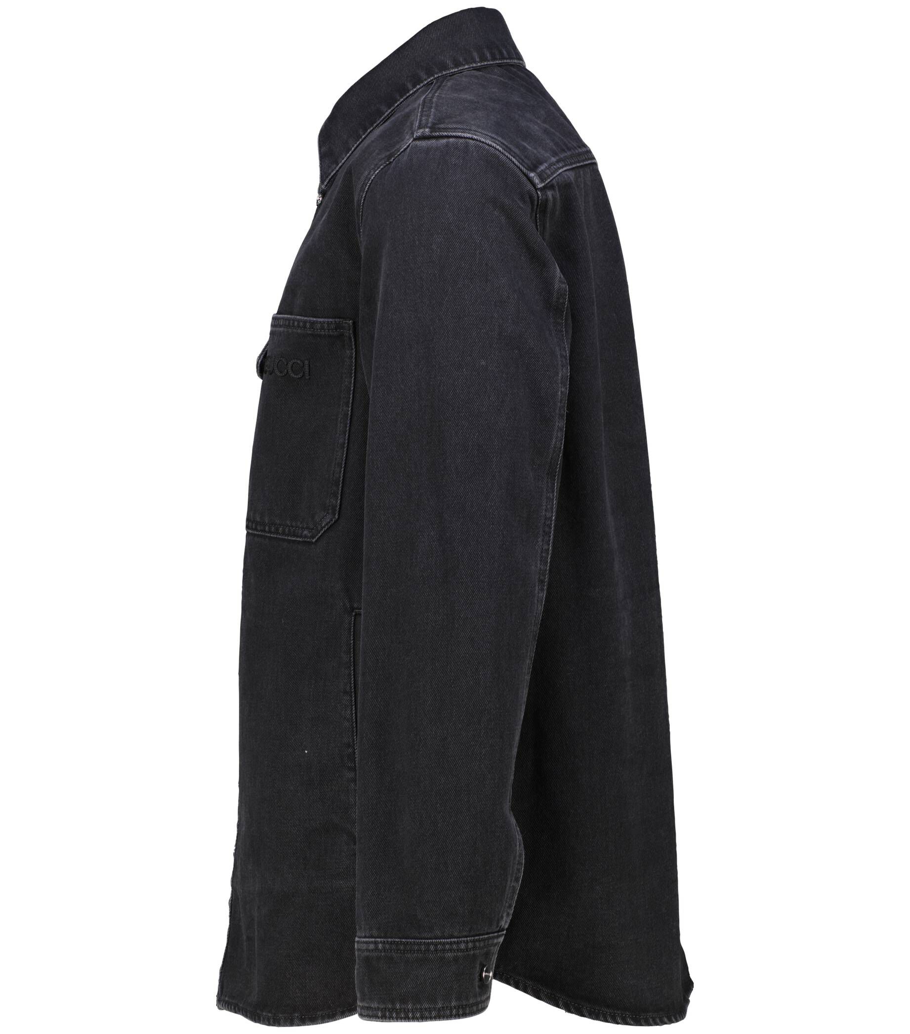 Herren Jeanshemd
