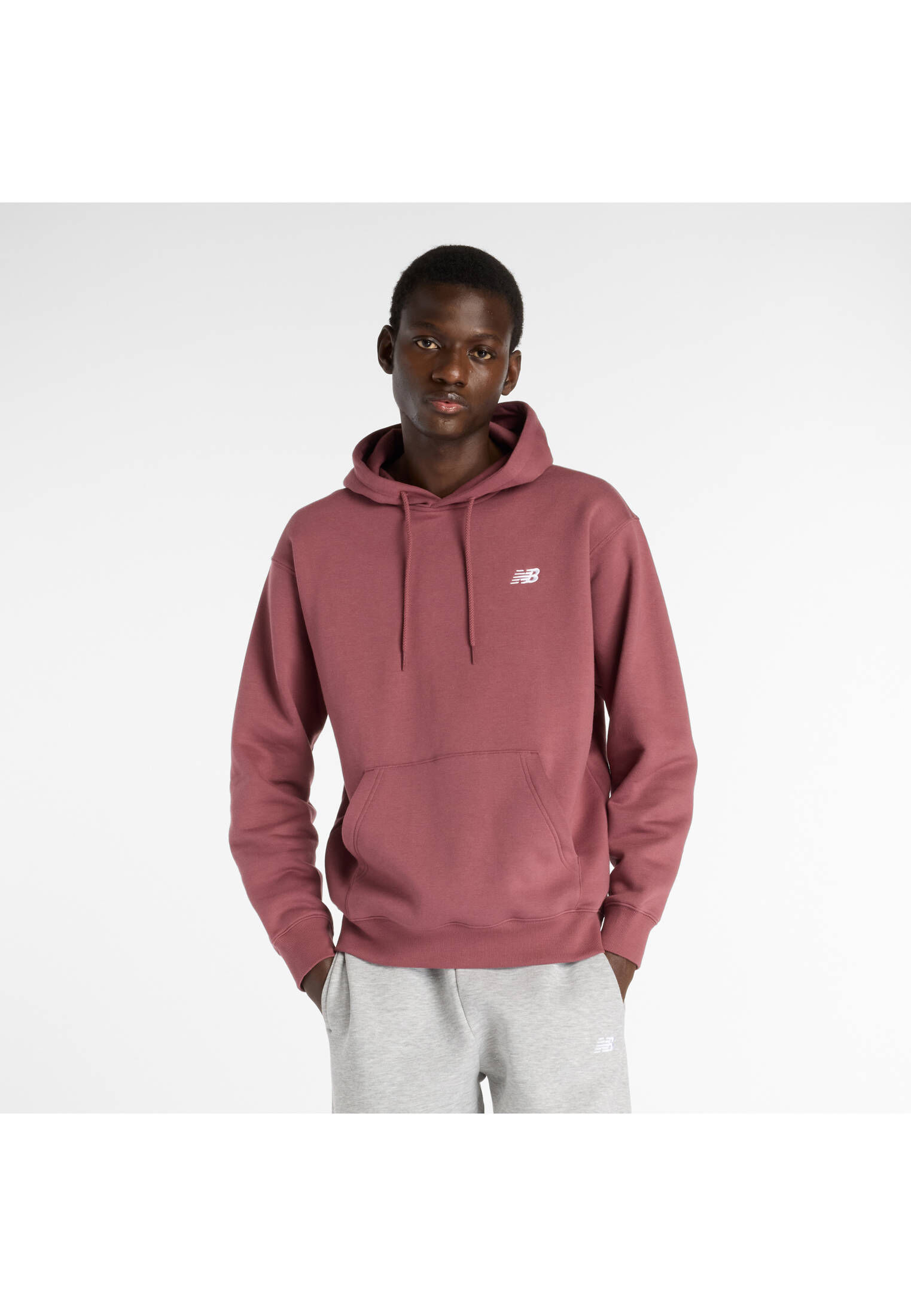 New Balance Herren Hoodie SPORT ESSENTIALS FLEECE in rot kaufen