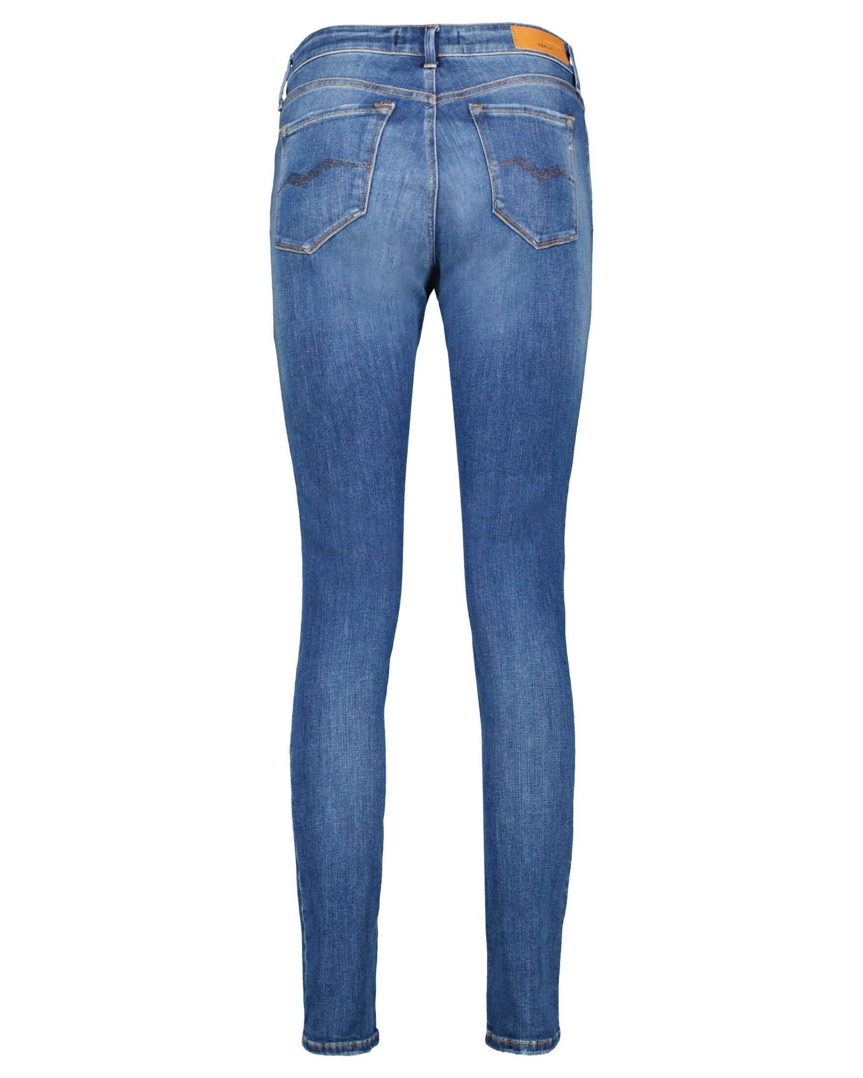 Replay Damen Jeans Luzien – Skinny-Fit Mit Hoher Taille & Power Stretch, Bequem Wie Eine Zweite Haut, Perfekt Für Den Alltag