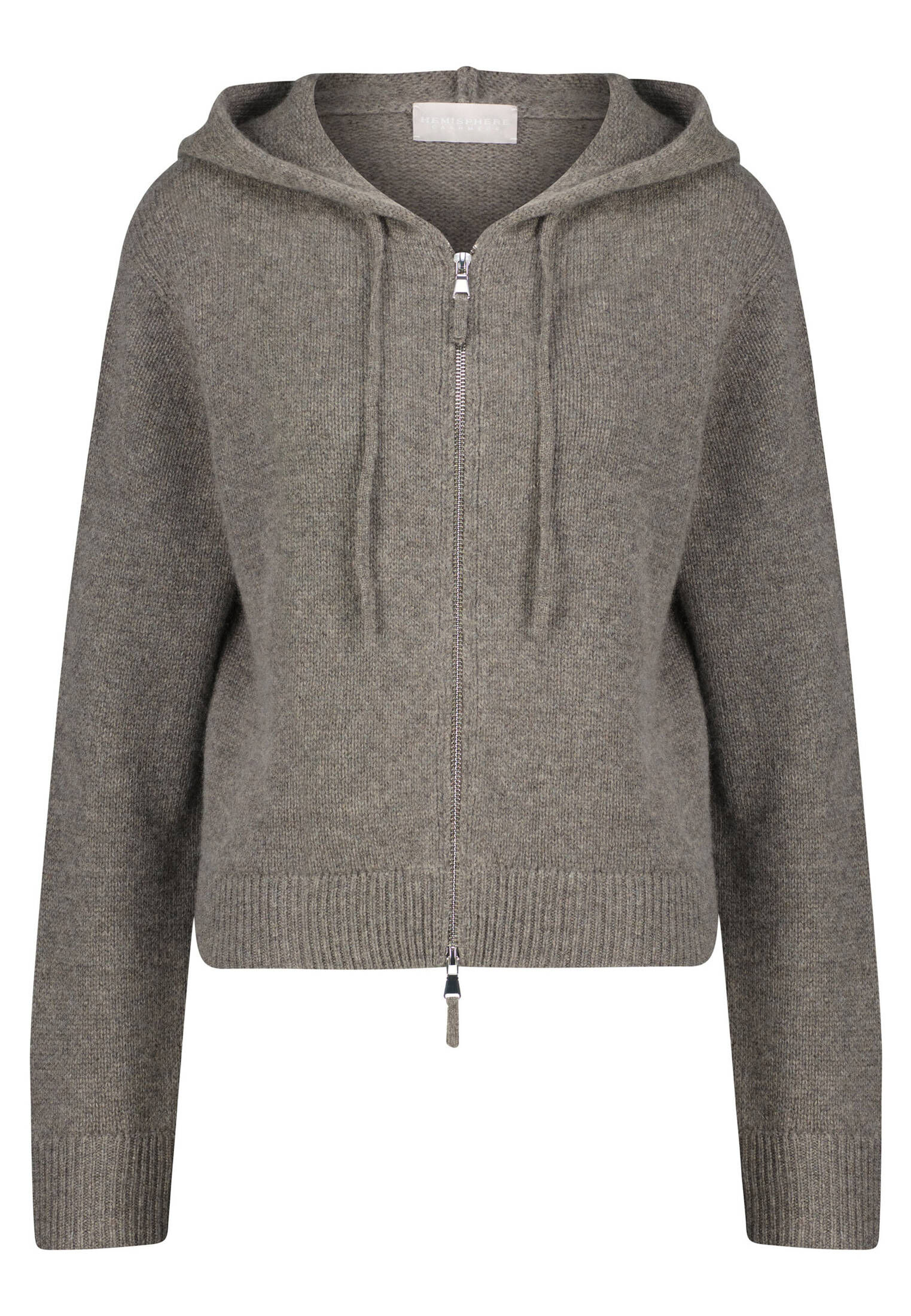 Kaschmir Jacke Kaschmir Kapuze Hemisphere Damen Kaschmir