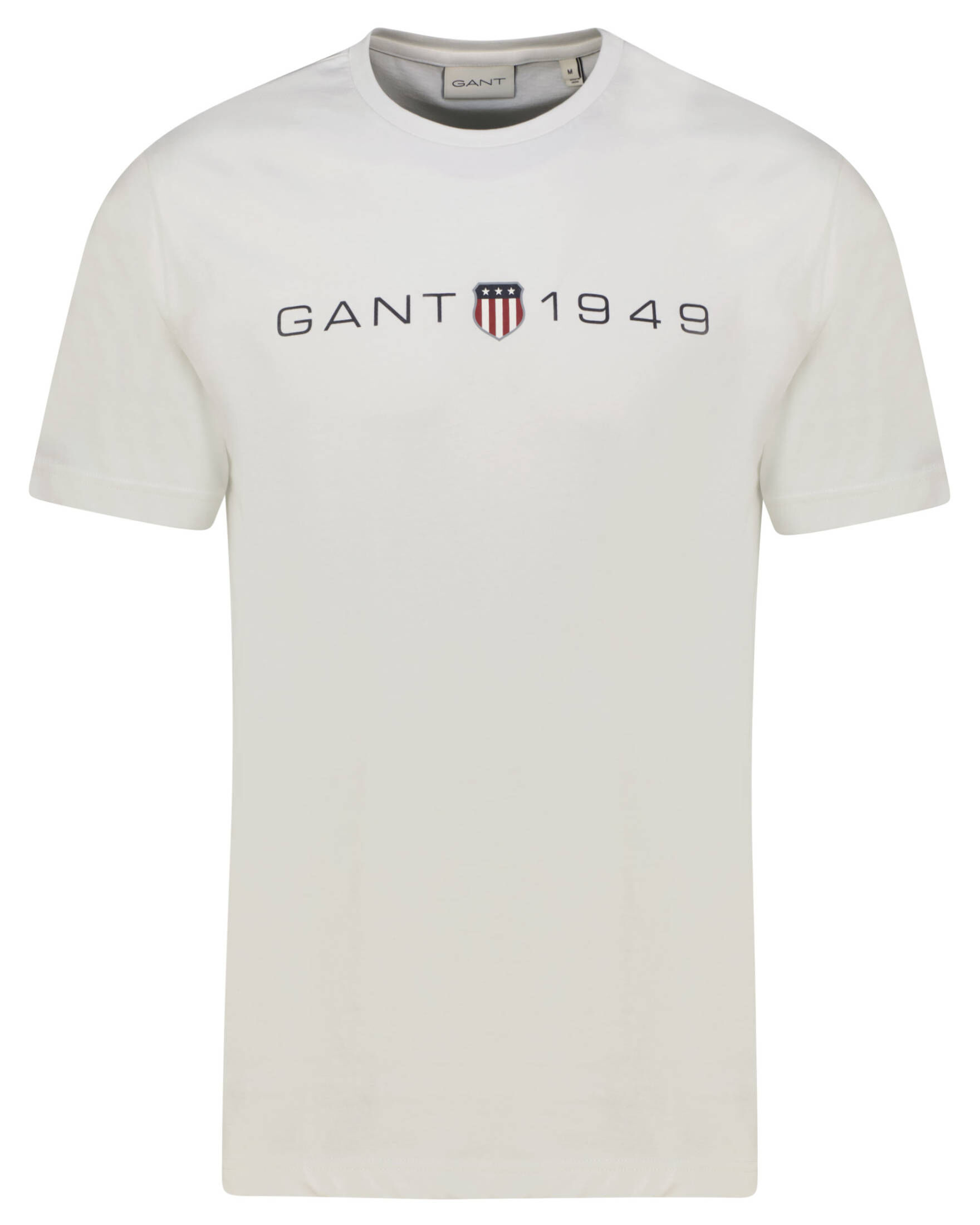 GANT Herren T-Shirt Mit Logo-Aufdruck | Langarm, Hoher Baumwollanteil – Bequemer Basic Für Lässige Outfits