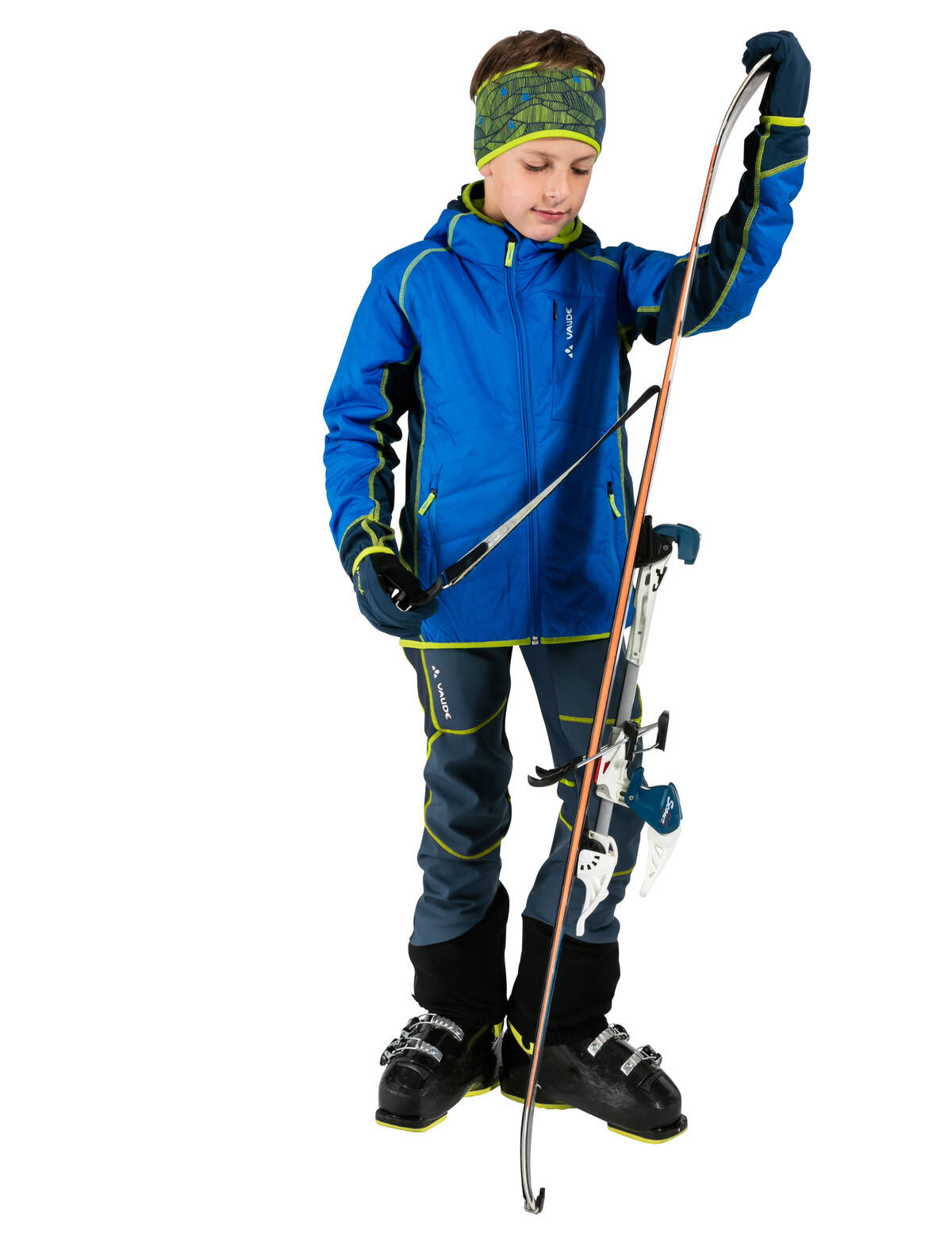 VAUDE Capacida Hybrid Jacke Für Kinder - Wind- & Wasserabweisende Winterjacke