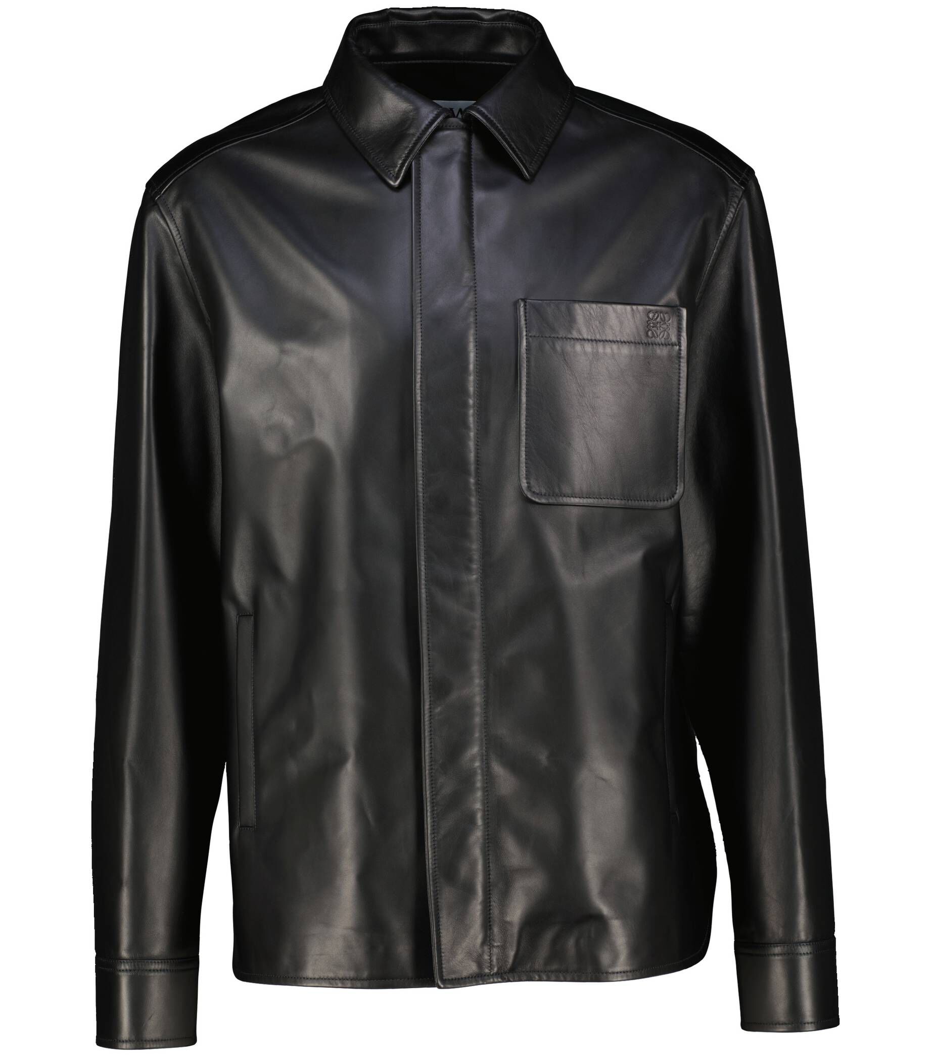 Leather Jacket Peckott Lederjacke Herren Leder Overshirt Herren