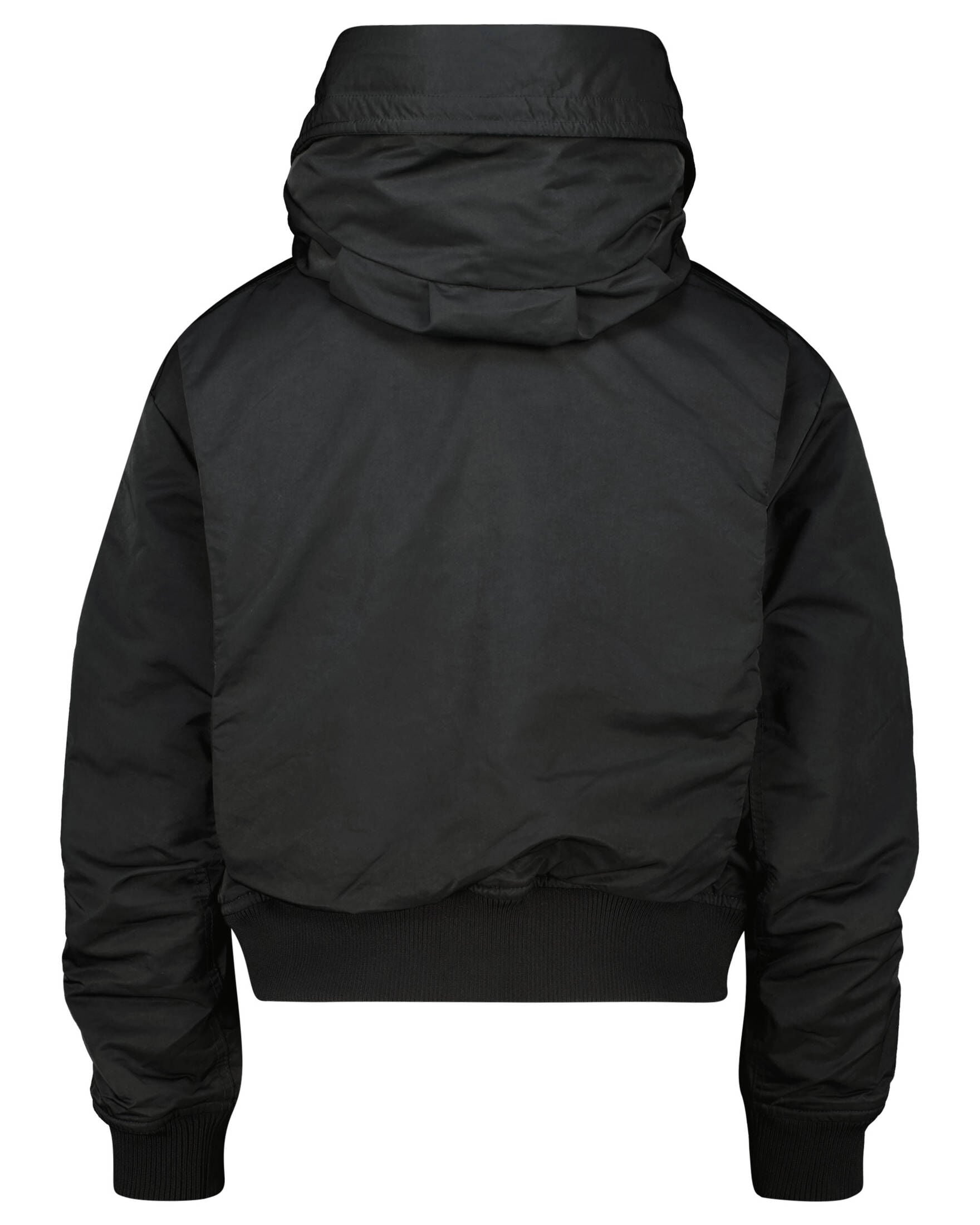 MA1 Bomberjacke Mit Kapuze Gefüttert Winter Version UNBEDRUCKT Oliv Grau 72846 444459