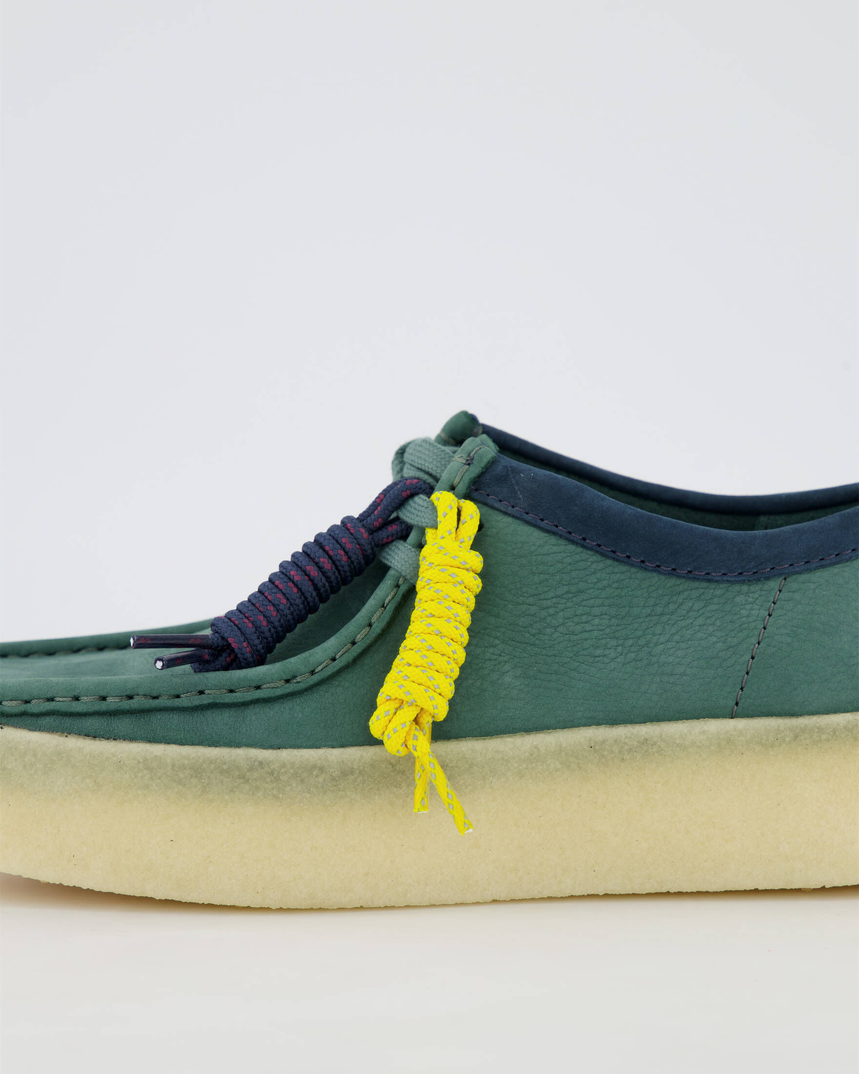 Clarks Wallabee Herren Schnürhalbschuhe - Graues Wildleder