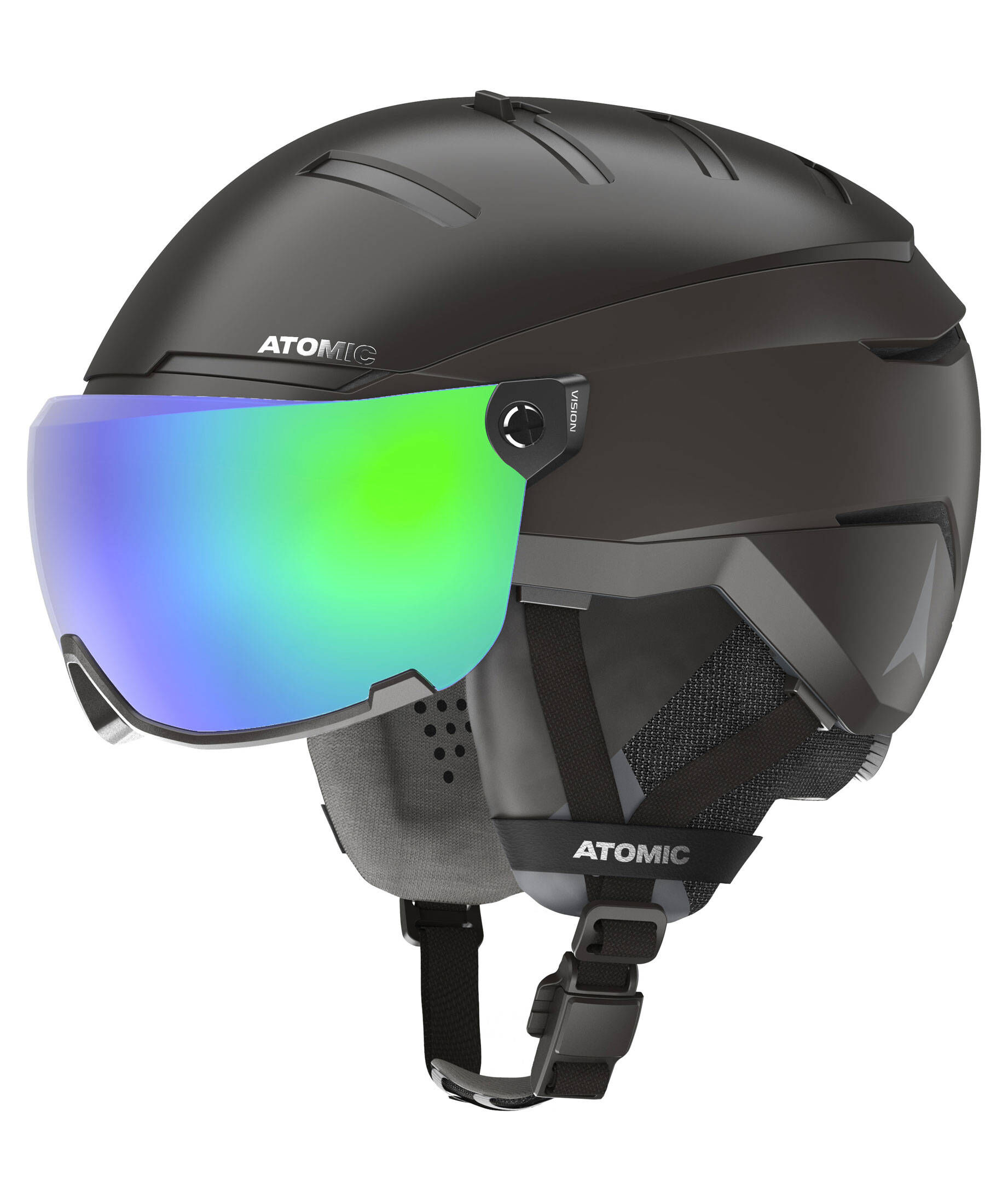 Atomic Skihelm "Savor GT AMID Visor HD" Black kaufen engelhorn
