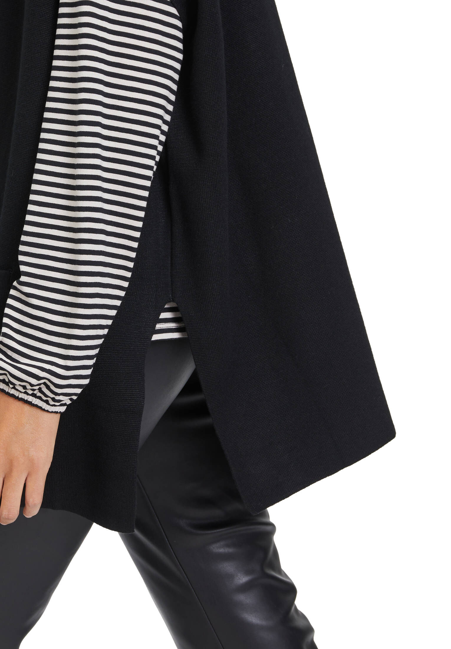 BRAX Damen Cape Dublin - Wolle Mix Mit Kapuze In Lässigem Style