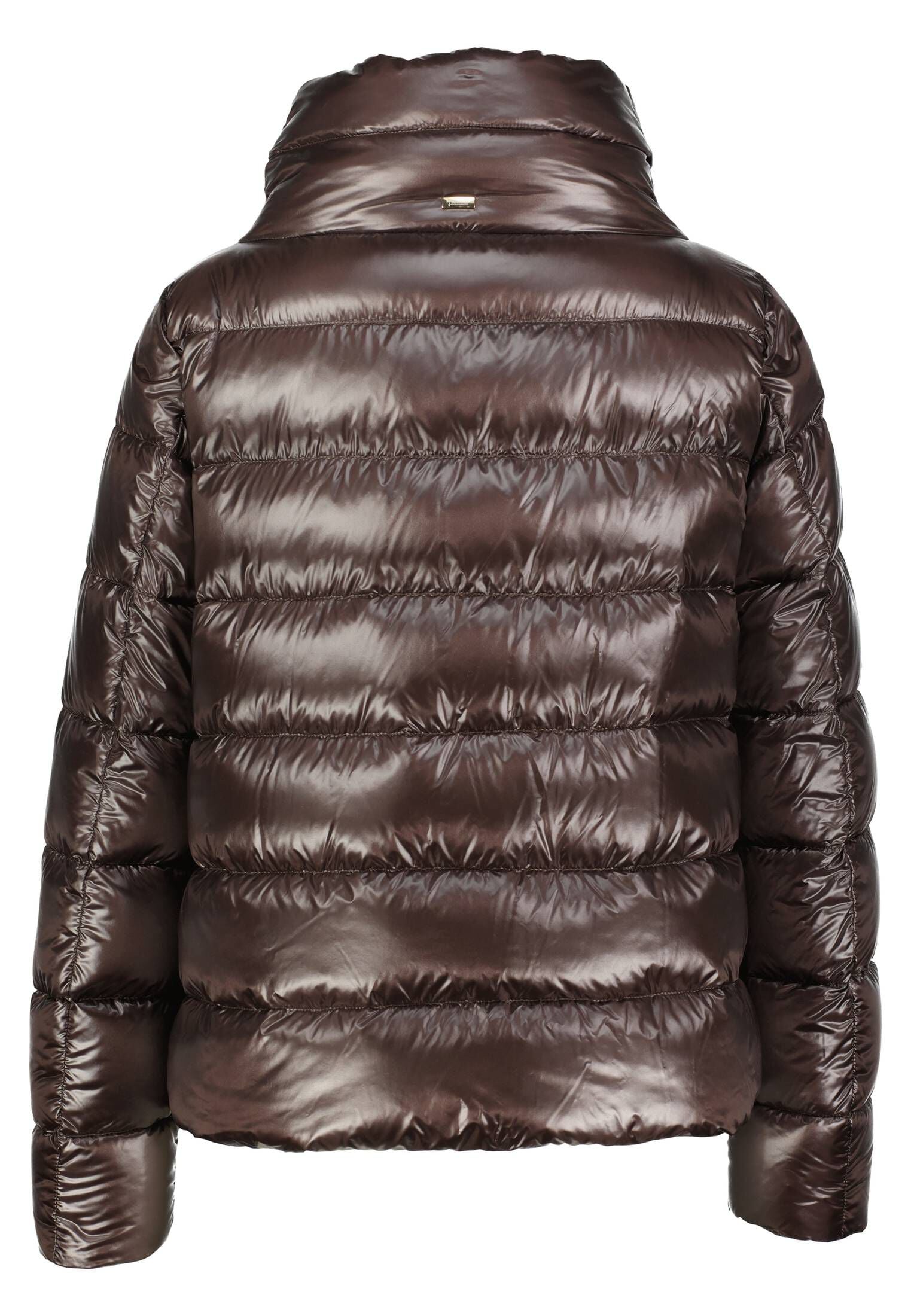 Glanzende Daunenjacke Damen