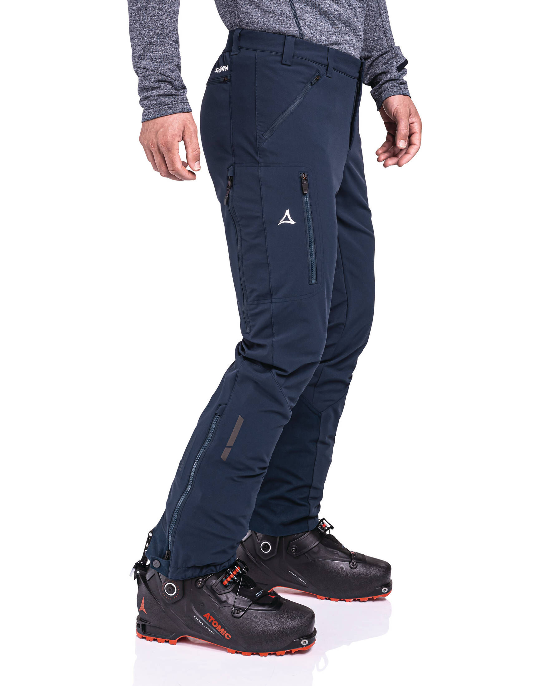 Generic Herren Cargohose Stretch - Bequeme Softshell Hose Für Outdoor & Alltag