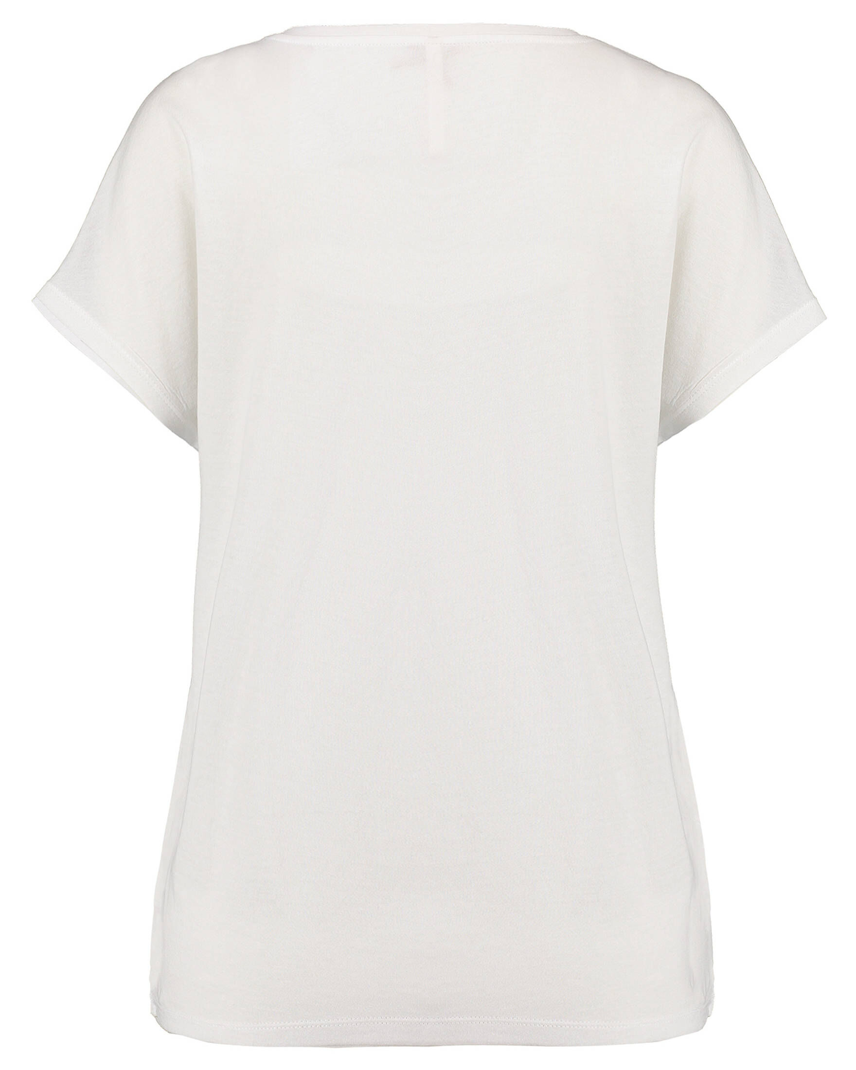 KEY LARGO Damen T-Shirt Round Neck | Lockere Passform | Künstlerischer Print | Baumwollmischung