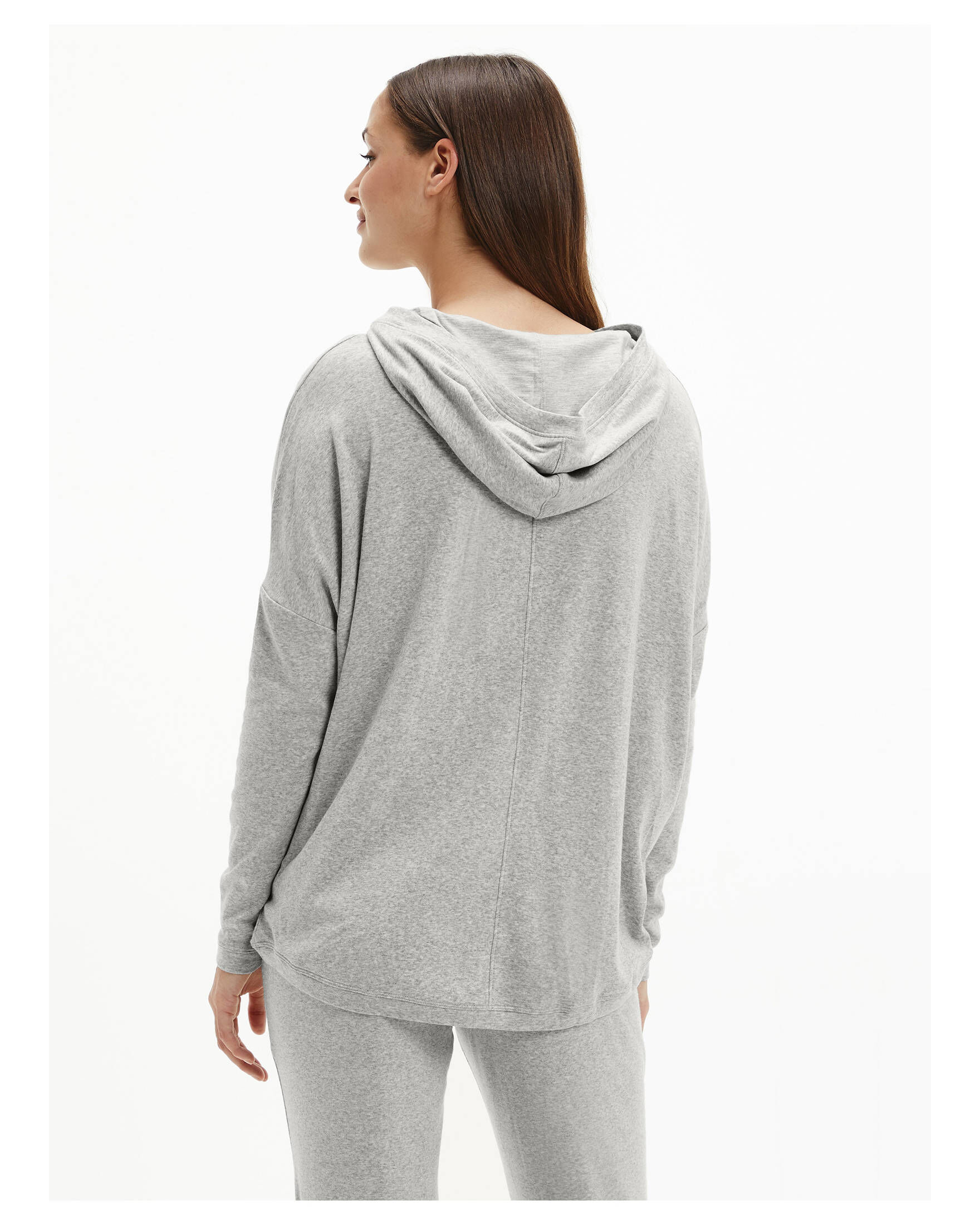 Damen Hoodie Mit Gerafften Ärmeln & Band – Leggings Set, Loungewear, Oversized, UK Fertigung