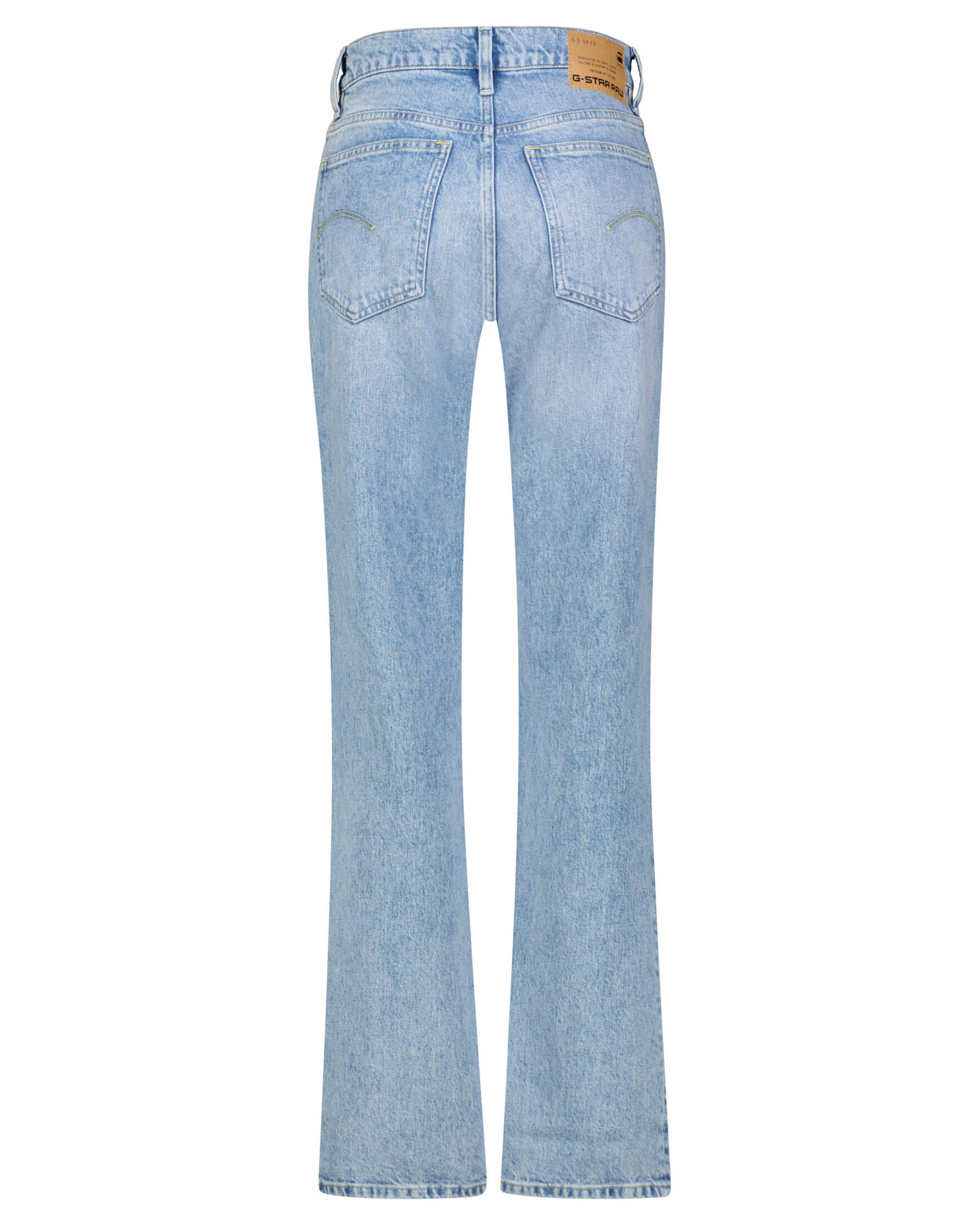 G-STAR Viktoria High Straight Jeans - Midden blauw - Dames - Nu 55% korting