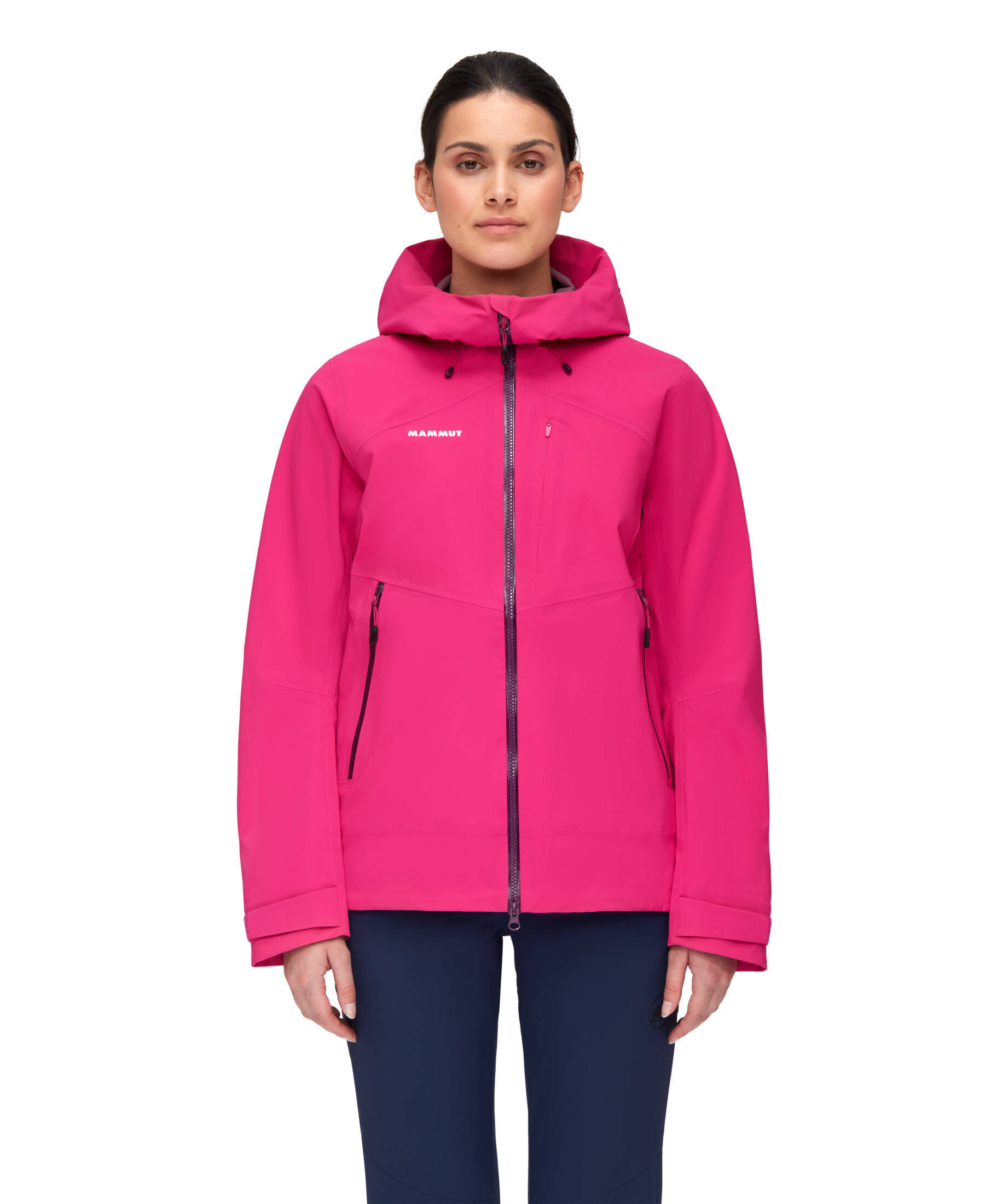 Mammut Damen Treeline HS Hooded Jacket - Wasserdichte Wanderjacke Mit GORE-TEX