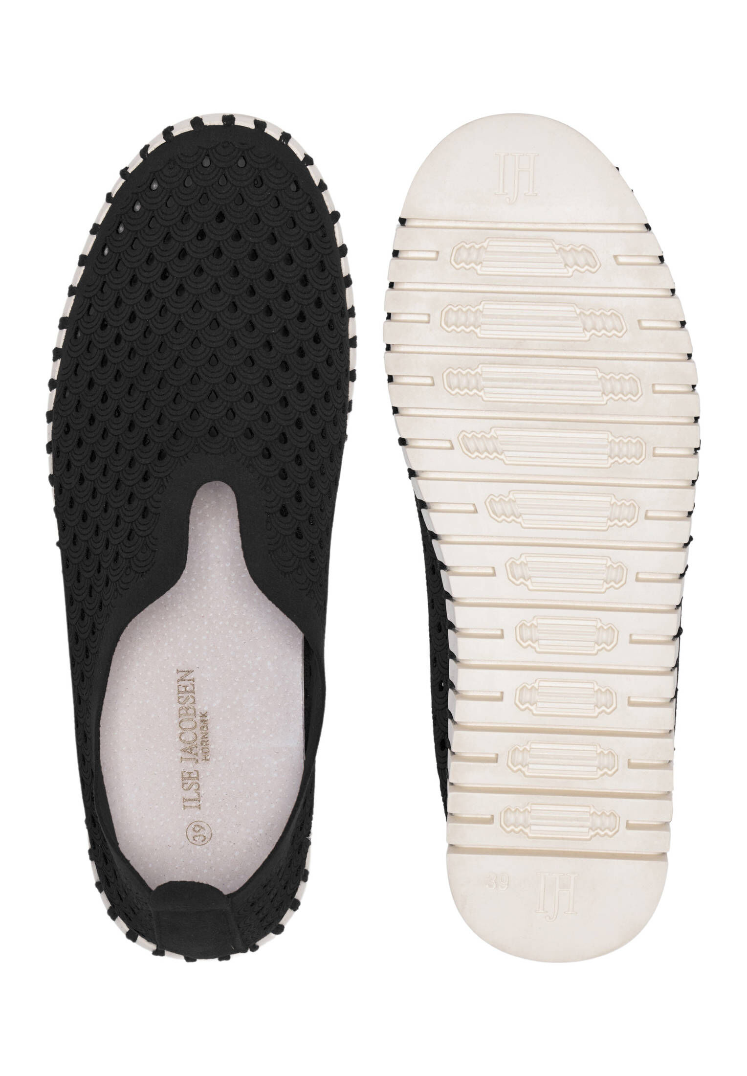 Ilse Jacobsen Women's Slip On Flats In Light Regatta TULIP3275 Col 656