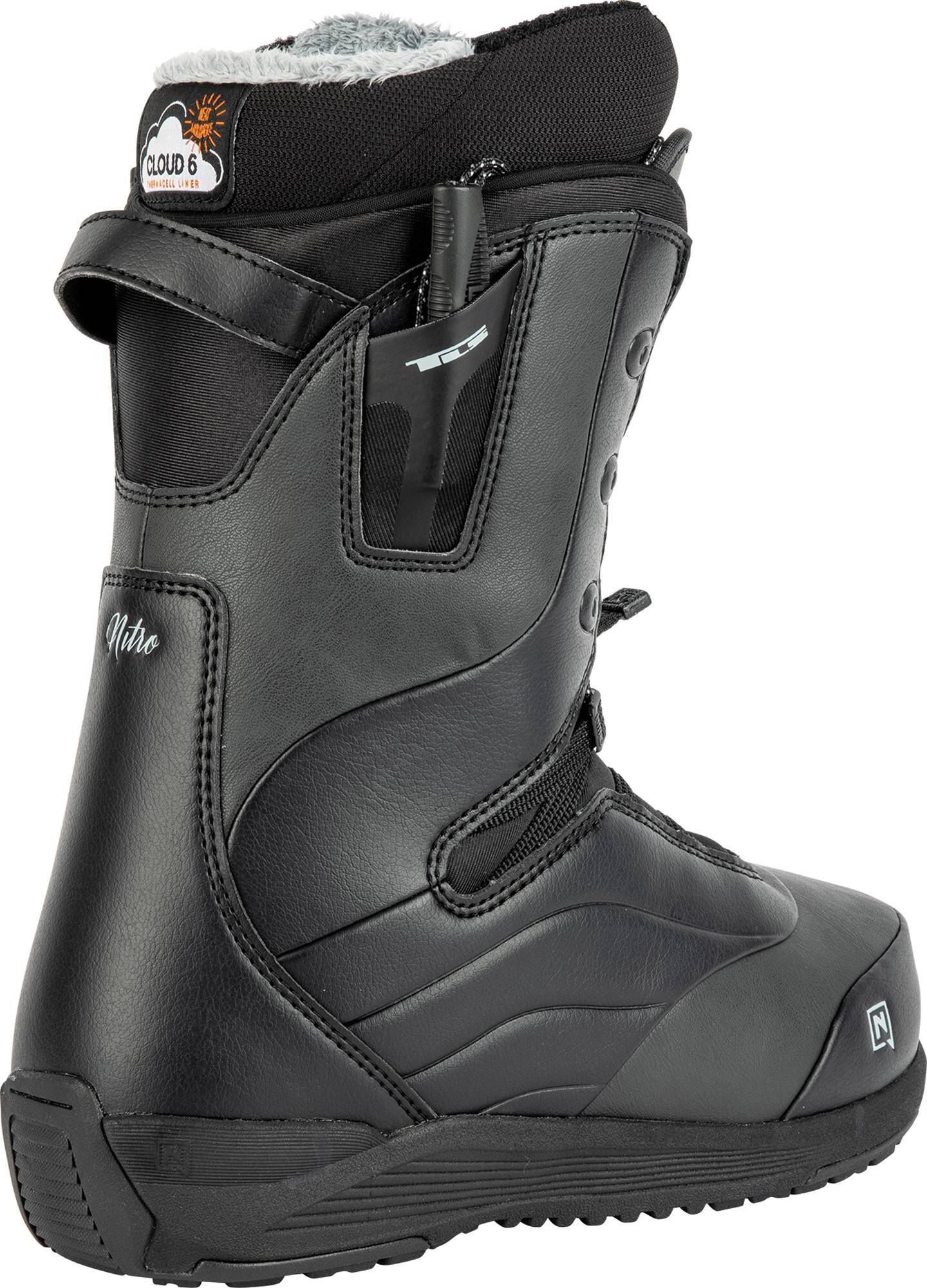 Nitro Damen Snowboardschuhe CROWN TLS in Schwarz kaufen engelhorn