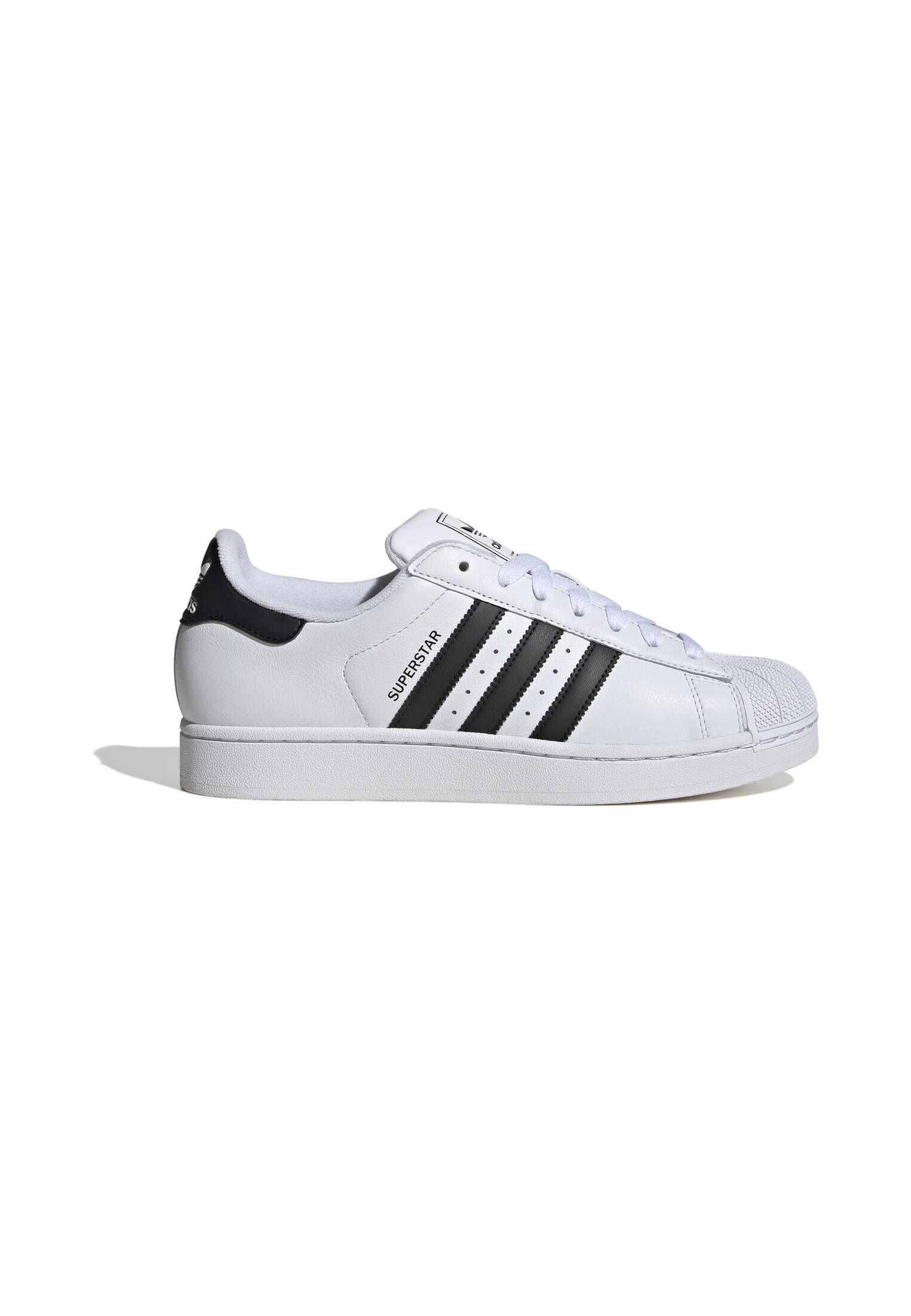 adidas Originals Herren Sneaker aus Leder SUPERSTAR II in schwarz