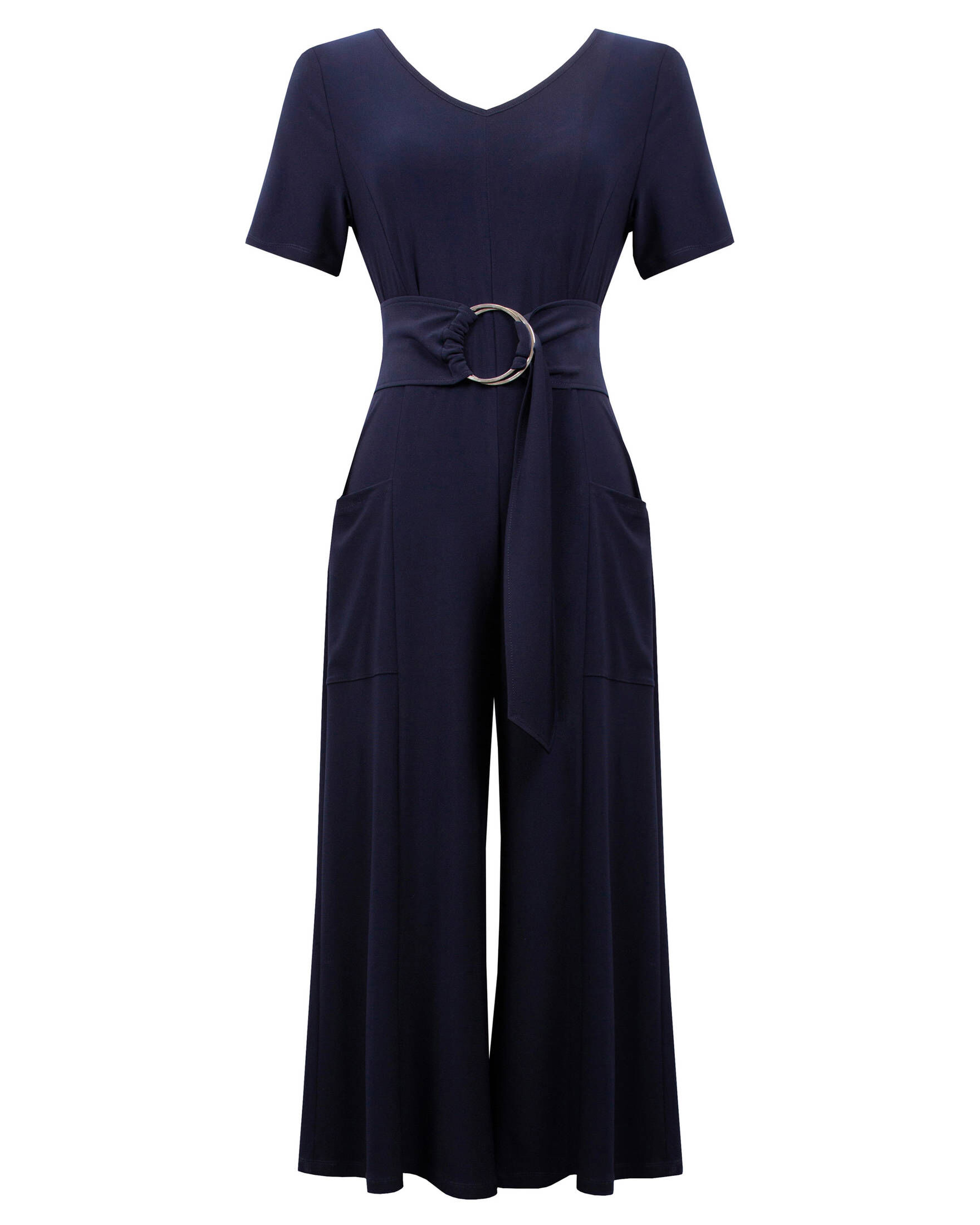 Damen Jumpsuit Kurzarm