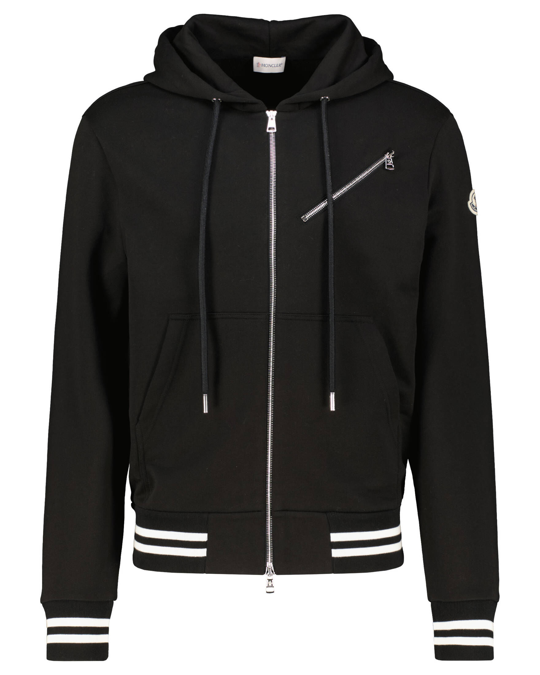 Herren Sweatjacke BIKER ZIP HOODIE