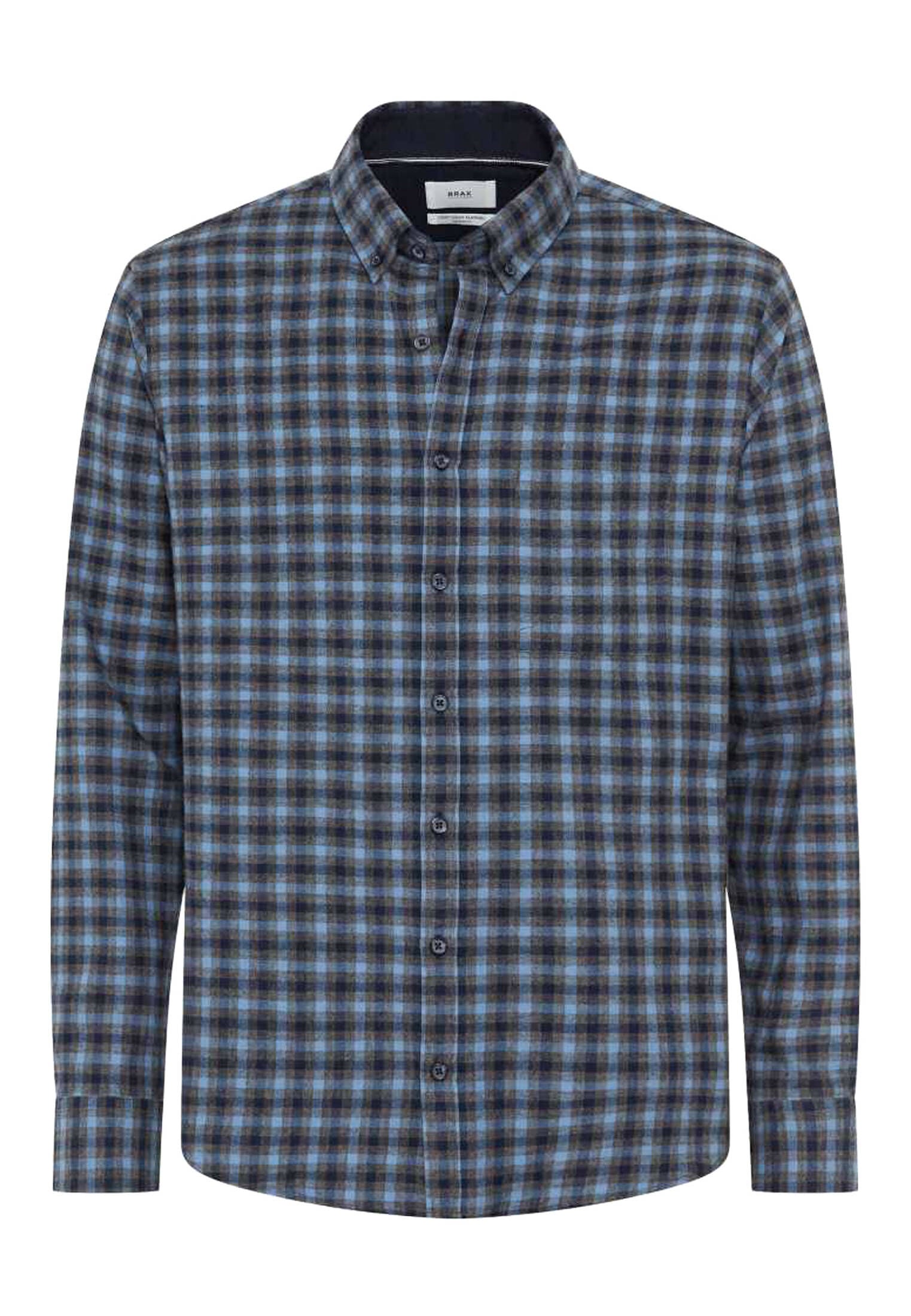 brax herren shirts und hemden in blau kaufen herren BRAX Herren Hemd DANIEL in blau