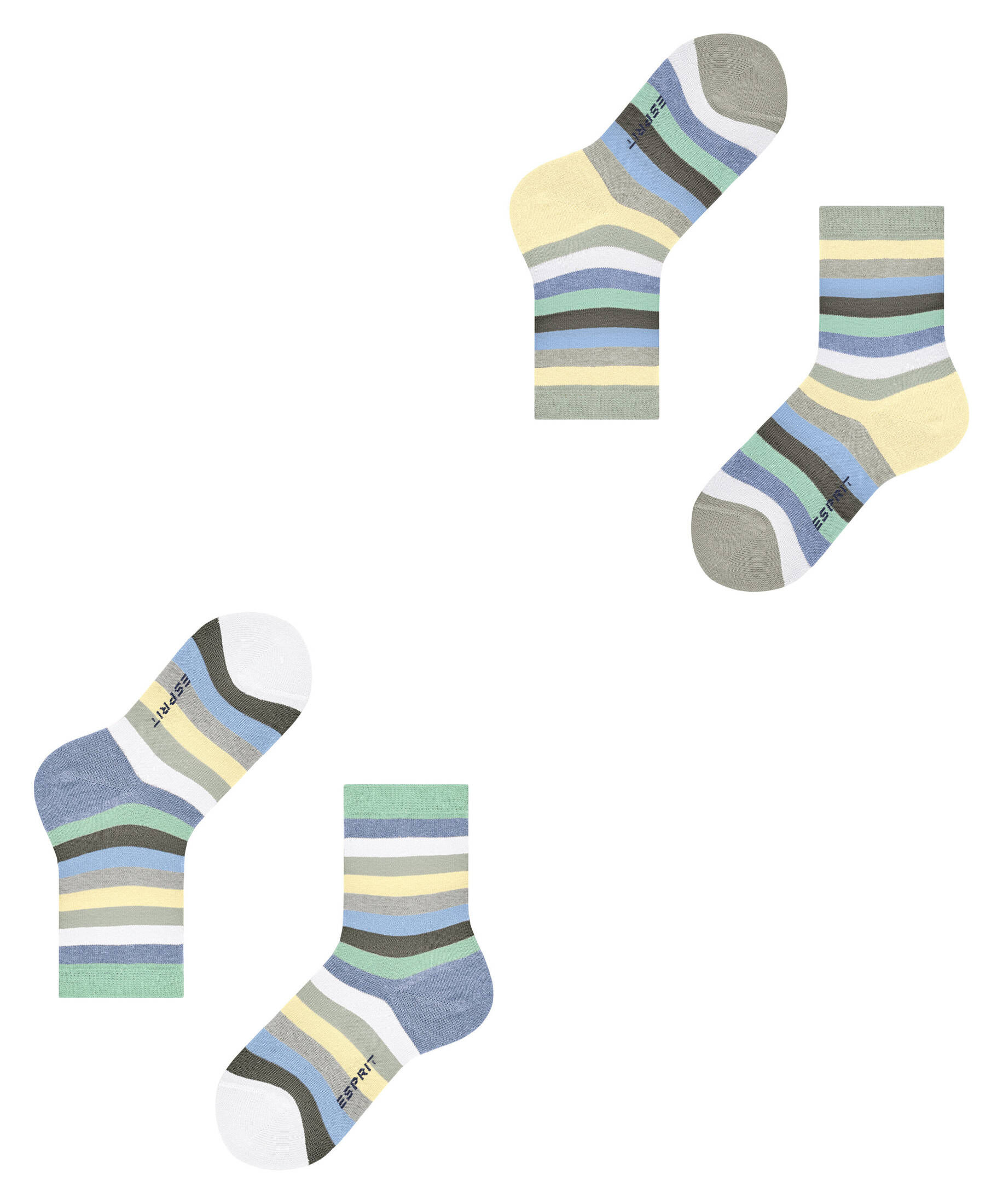 ESPRIT Unisex Kinder Socken, 2er Pack
