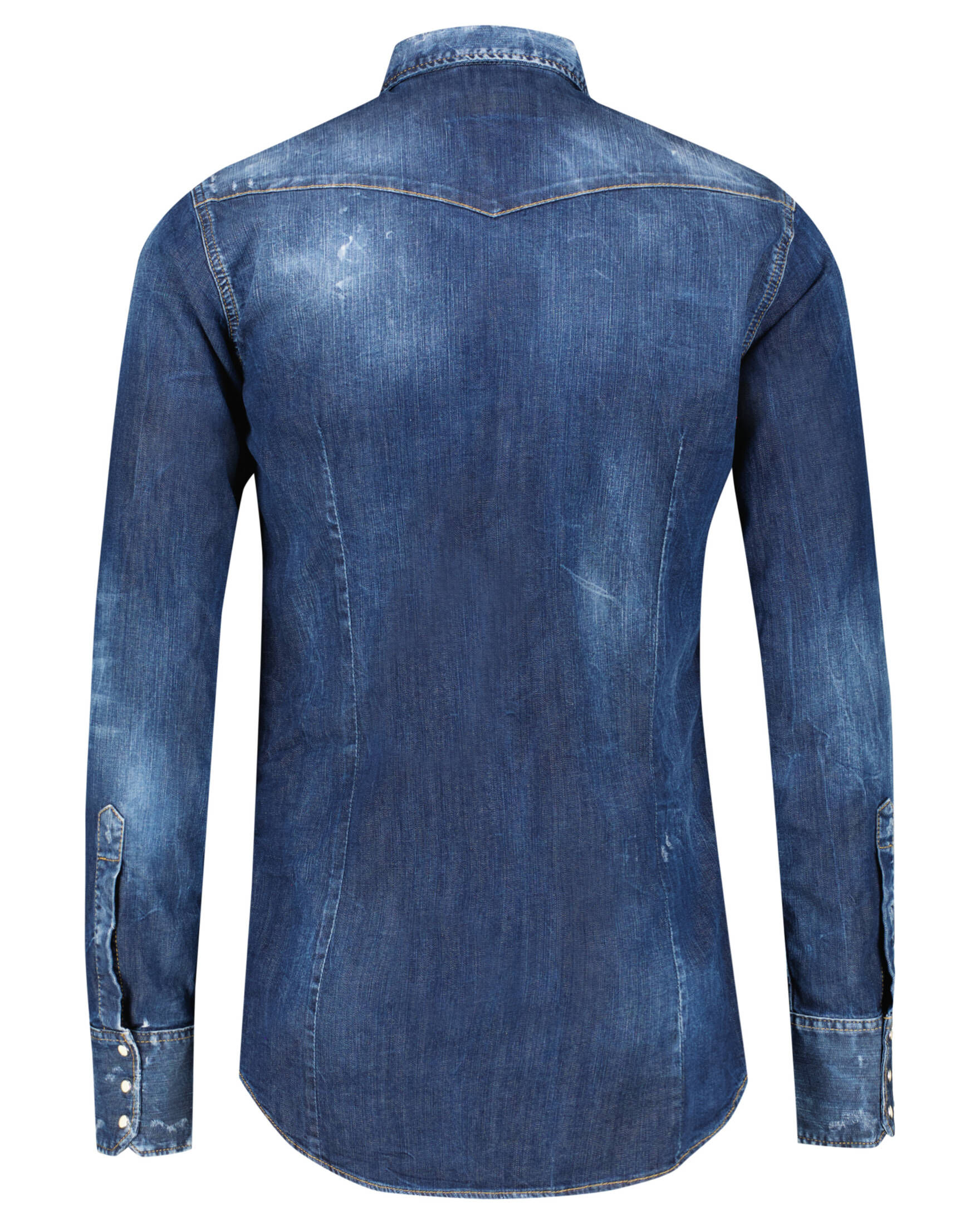 Jeanshemd Für Herren – Denim-Look Mit Kent-Kragen | Lässiges Langarmhemd Für Business Casual & Freizeit
