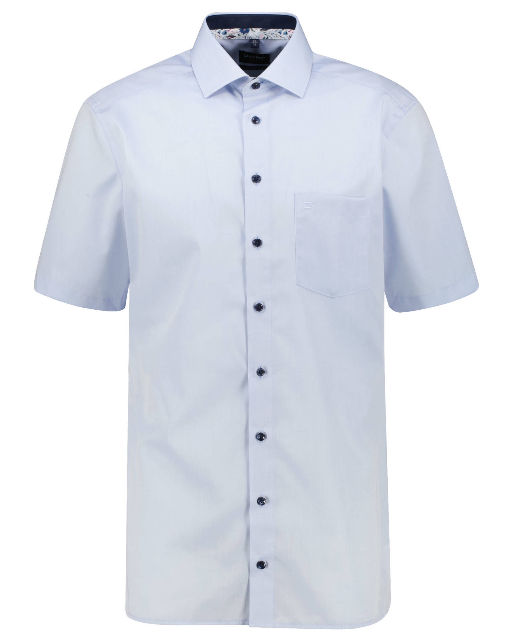 OLYMP Herren Oberhemd Langarm Luxor,Faux Uni,466 Co Produktbild-Vorschau 4