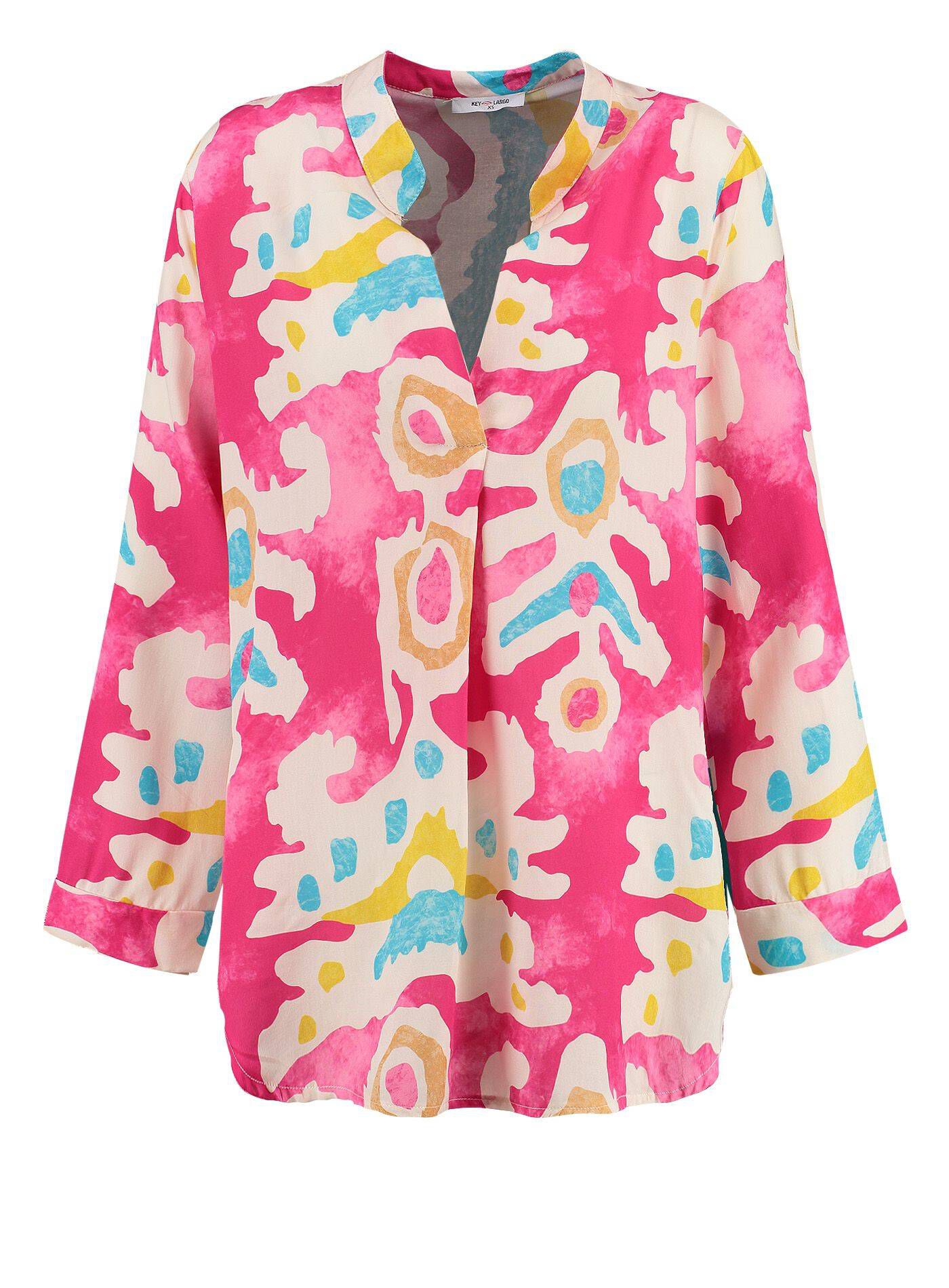 Produktbild von Key Largo Klasssche Bluse Damen Bluse WB SLEEK (1-tlg