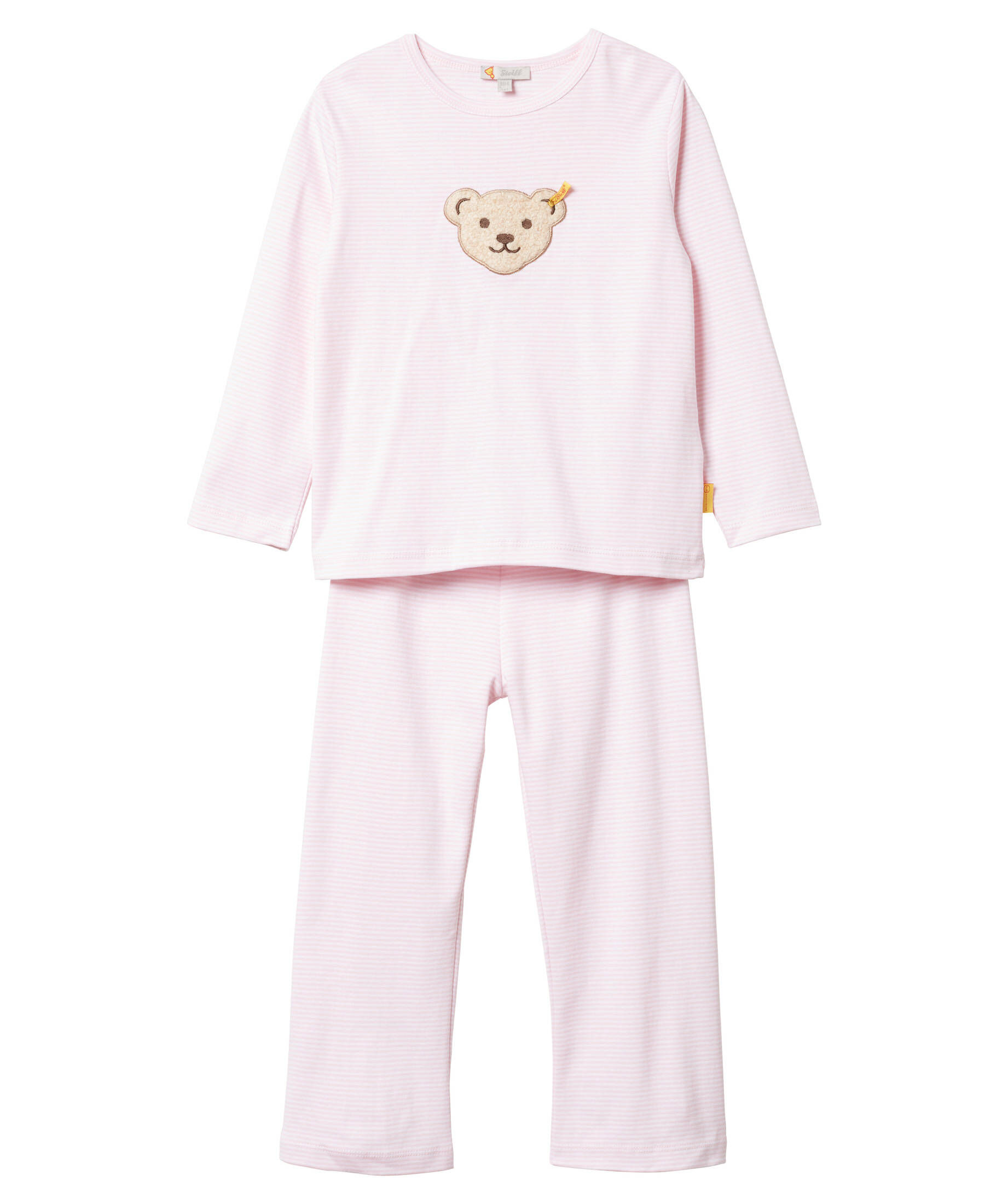Steiff Unisex Baby Schlafanzug - Kuscheliger Kleinkind-Pyjama