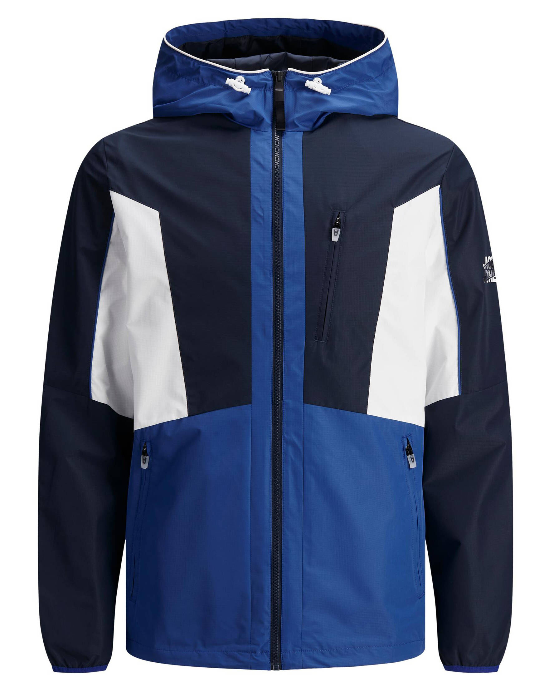 JACK & JONES Heren Jcocarson Light Jacket Hood Sts overgangsjas, Deep Lichen Green/Print: Jackjones, M