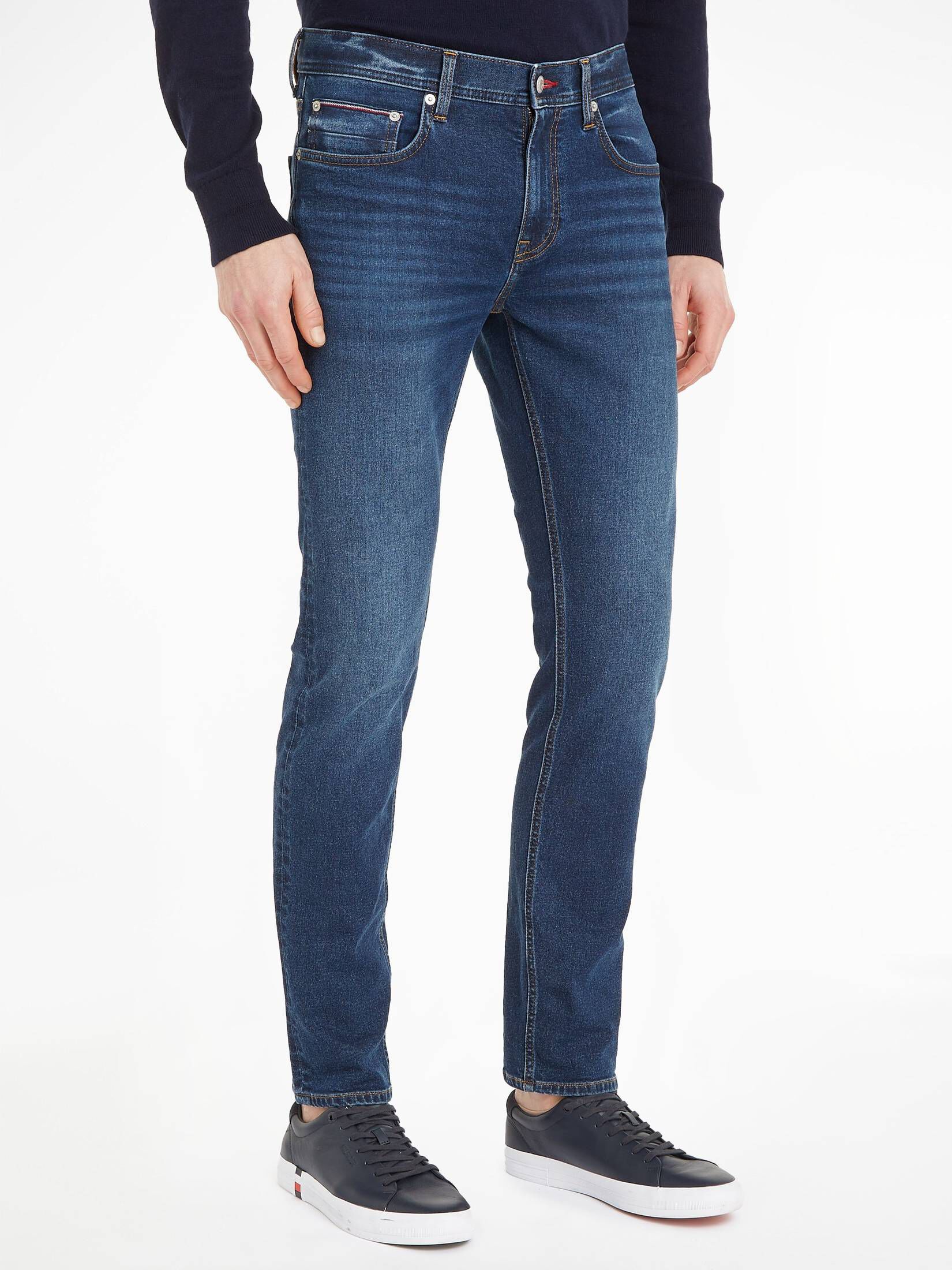 Tommy Hilfiger Herren Jeans DENTON TH STR STERNE Straight Fit kaufen |  engelhorn | Gürtel