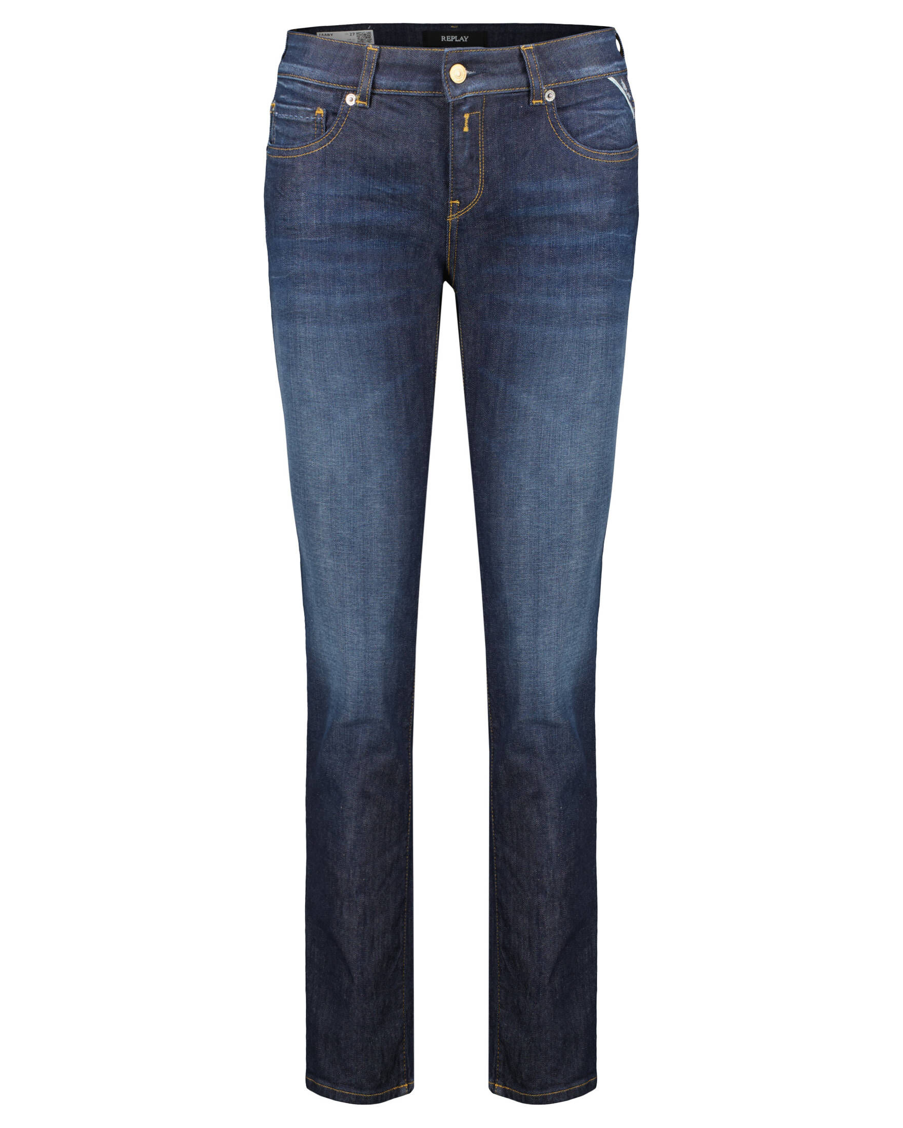 Replay Damen Jeans FAABY Slim Fit in Blau kaufen engelhorn