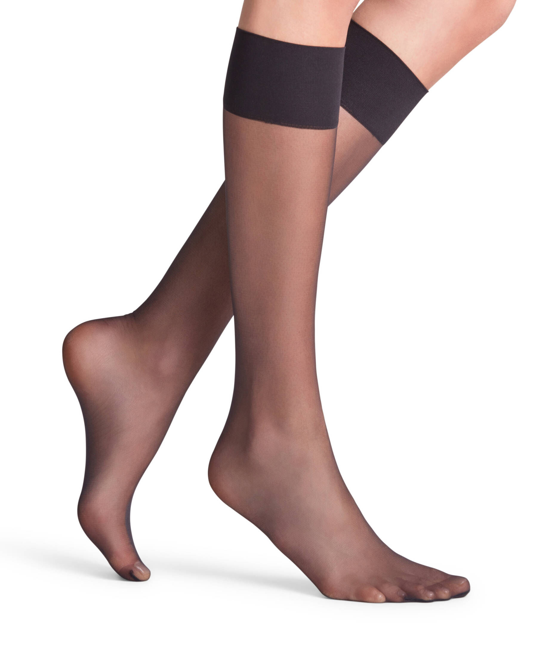 FALKE Damen Kniestrümpfe Fine Softness 50 DEN – Weich, Halb Blickdicht, Nachhaltig & Super Bequem Für Jeden Tag