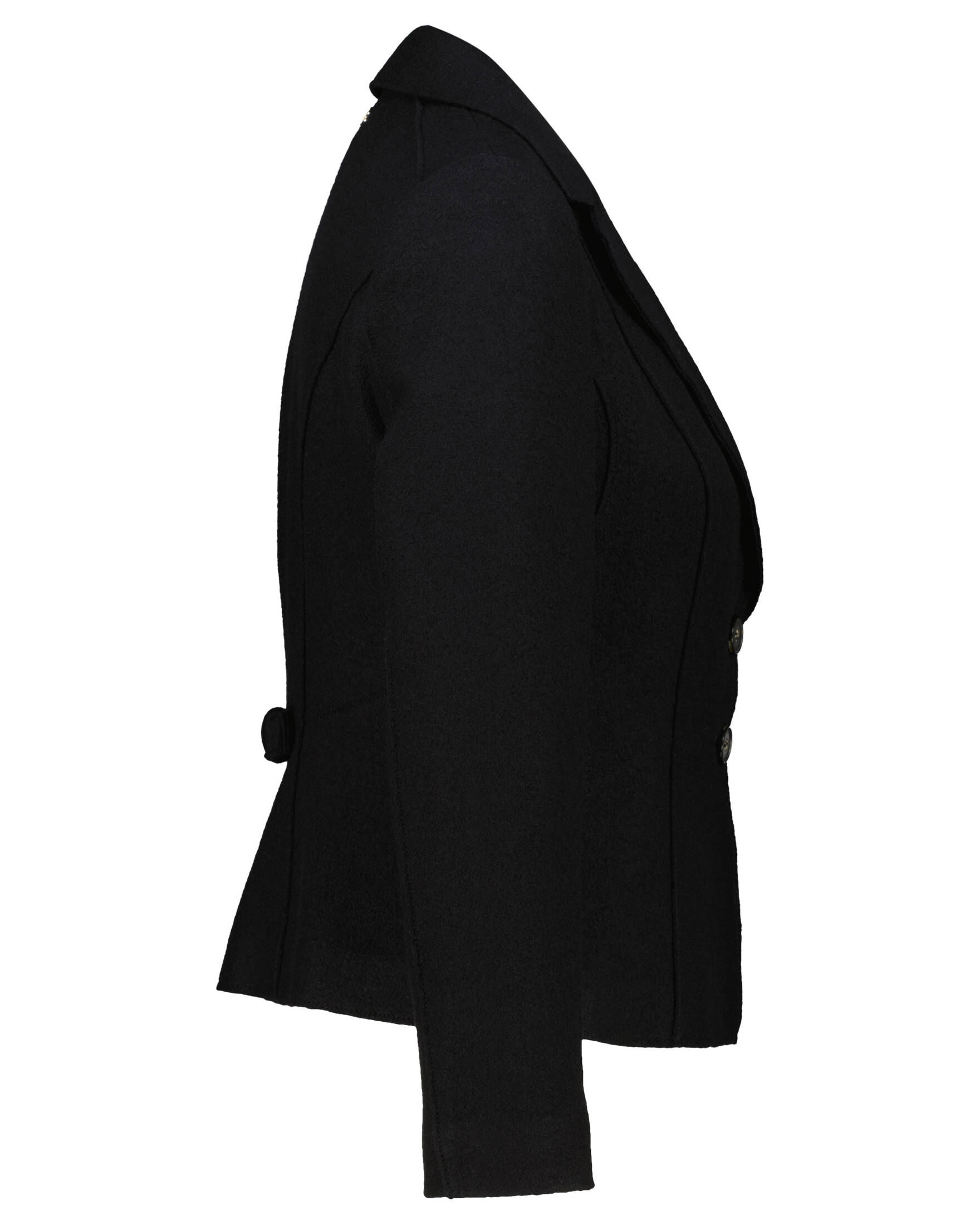 Infinity Leather Damen-Blazer - Wolltweed Mit Fischgrätenmuster In Rostbraun