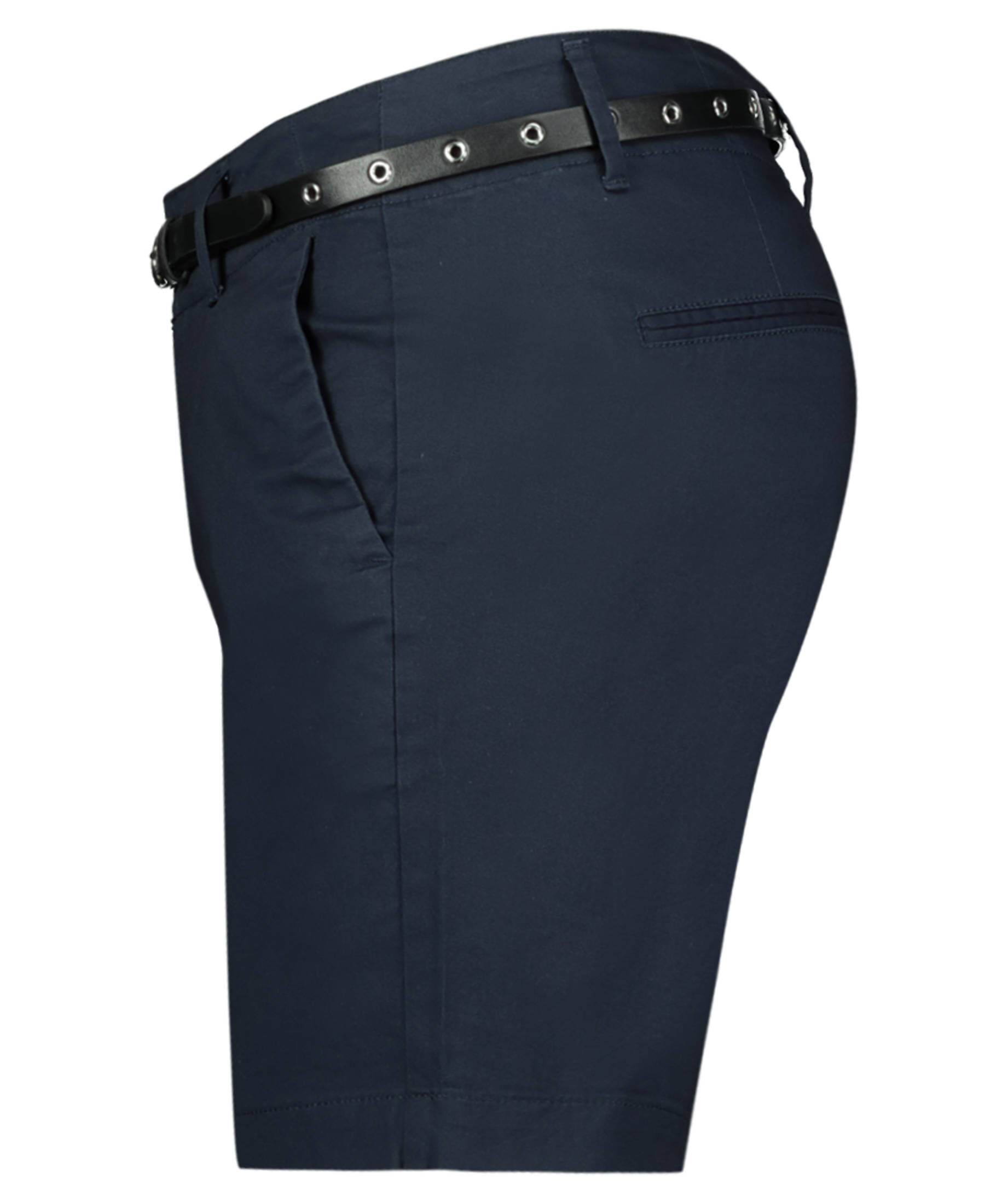 Scotch & Soda Damen Chino Shorts – Mid Rise Mit Reißverschluss & Gürtelschlaufen
