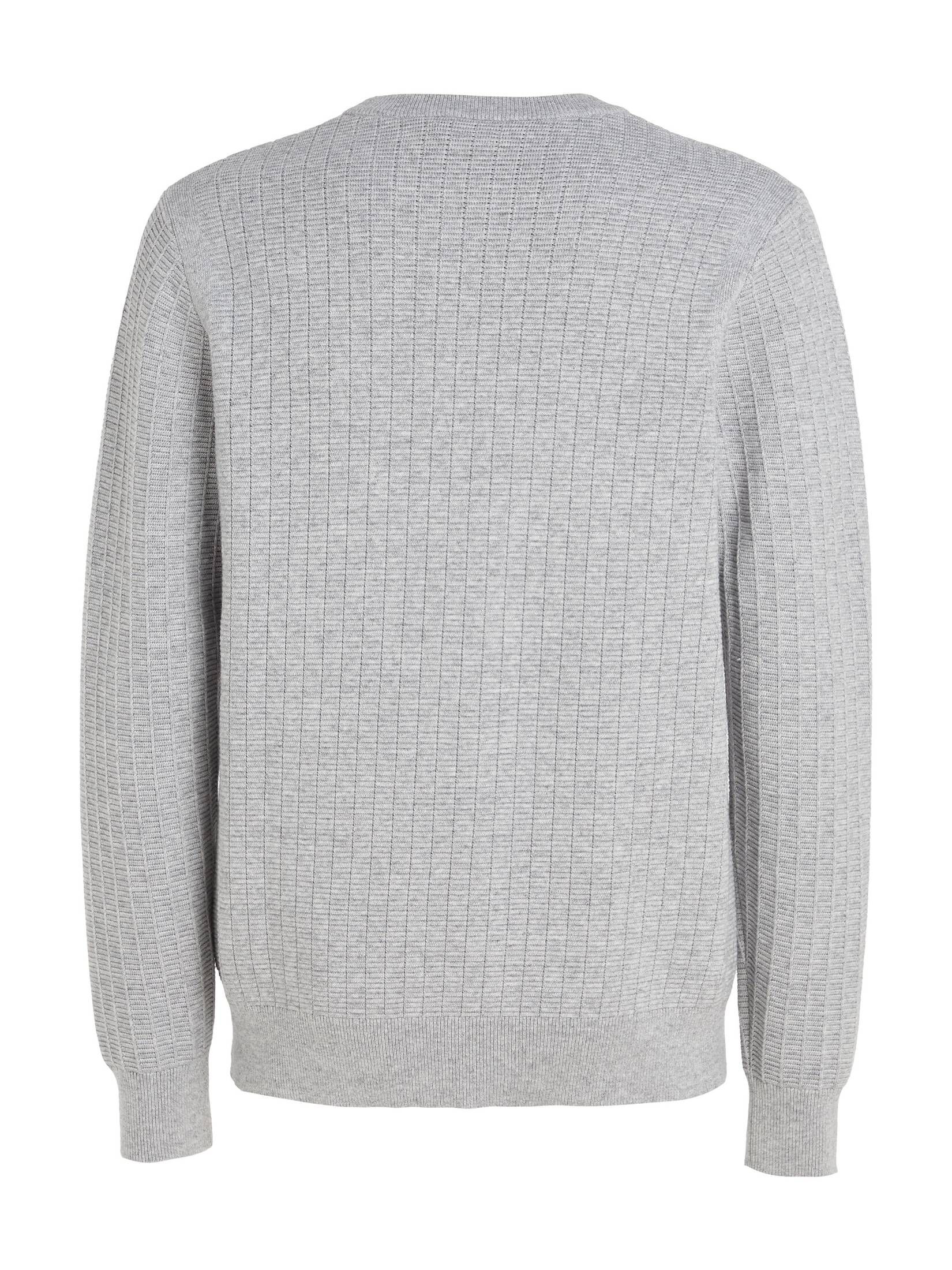 Herren Colorblock Pullover - Strukturierter Stehkragen-Strick main image 1