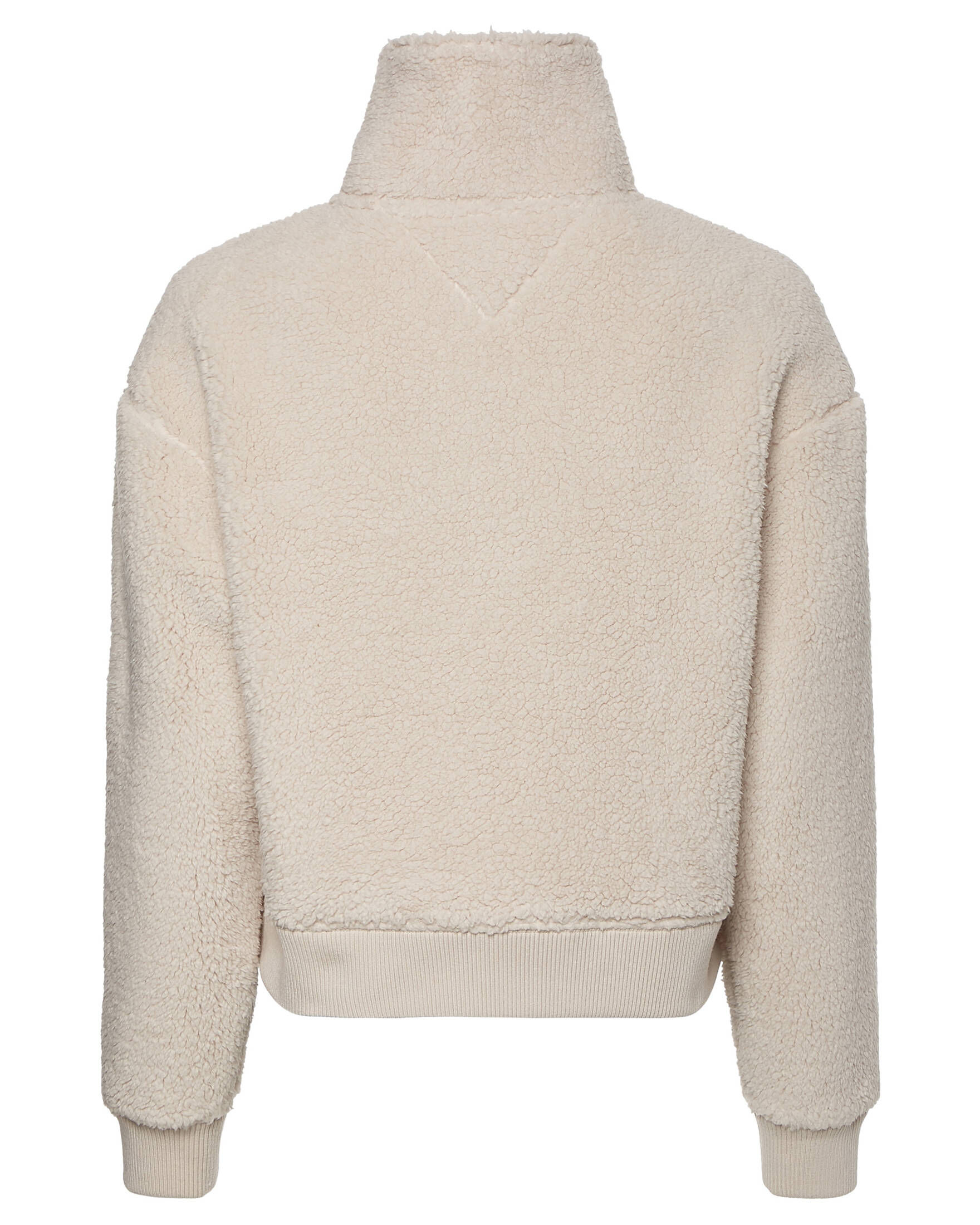 tommy badge quarter zip drawstring sweatshirt