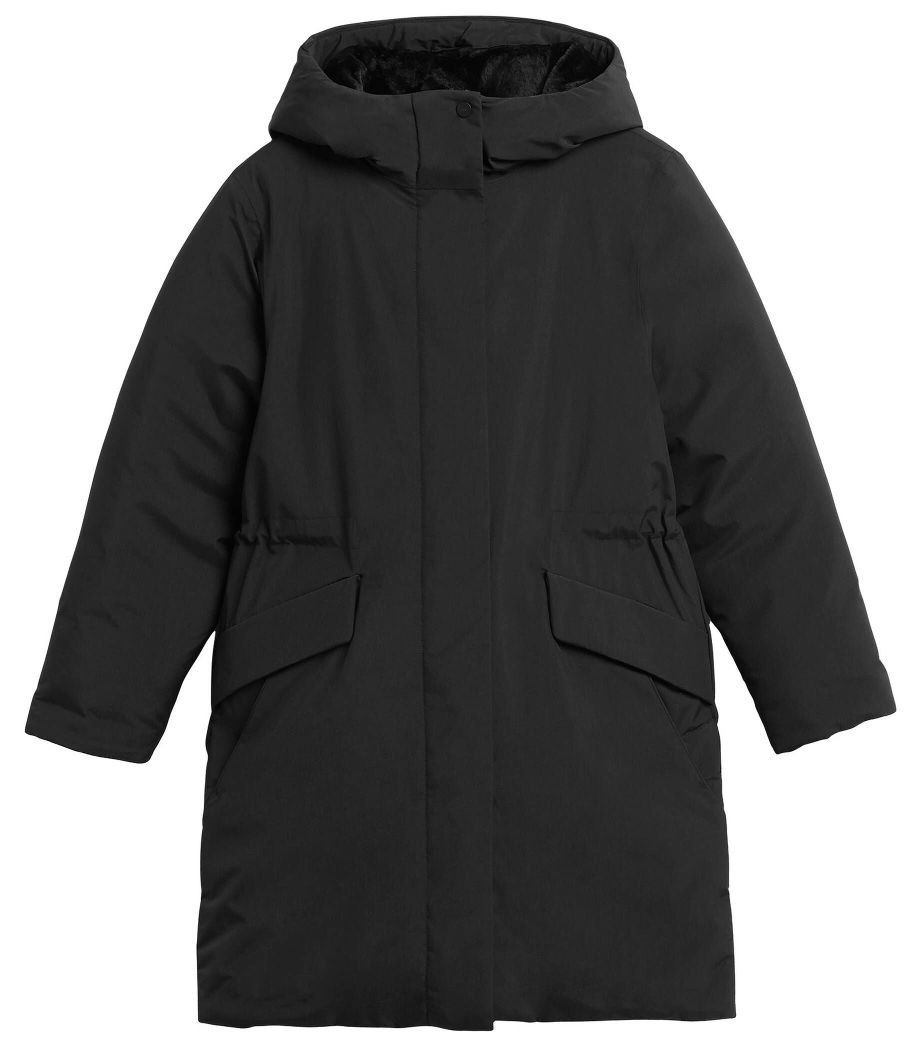 Hooded MÃ¤nner Winterjacke Lang Mantel Daunenjacke Mit Fell MÃ