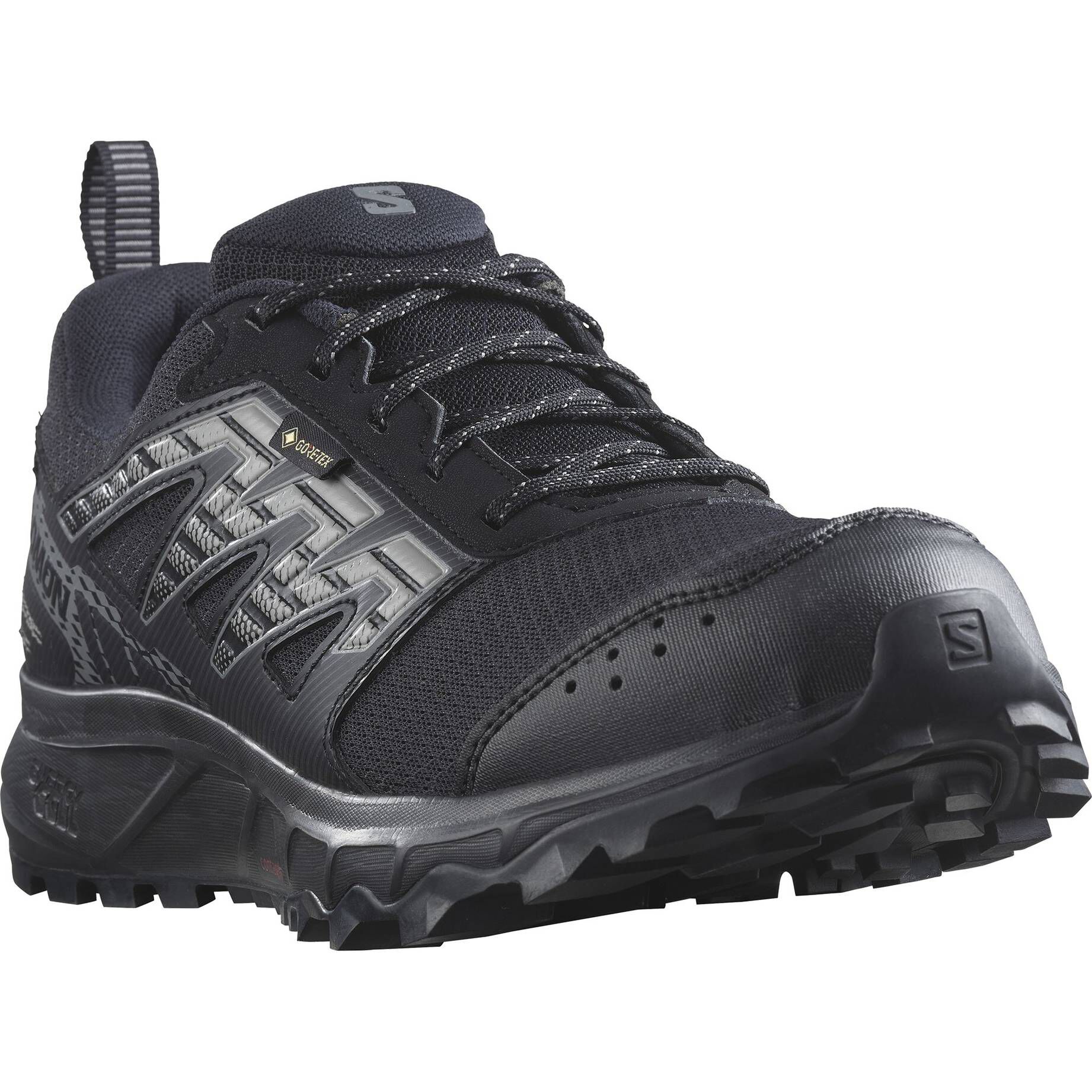 Acouto Outdoor-Wanderschuhe Für Herren – Schwarz, Atmungsaktiv, Mit Gummisohle, Minimalistisch & Leicht