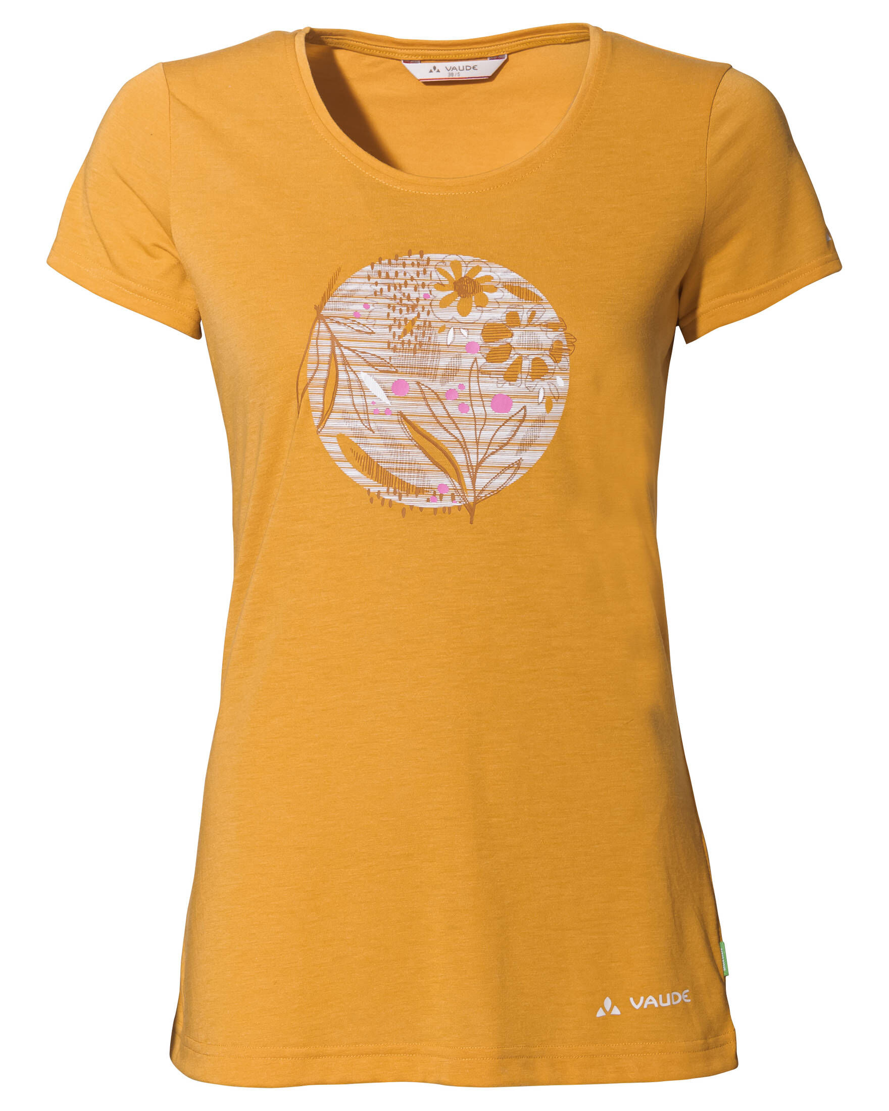 VAUDE Damen Skomer Hiking T-Shirt II – Aus Recyceltem Polyester & Lyocell